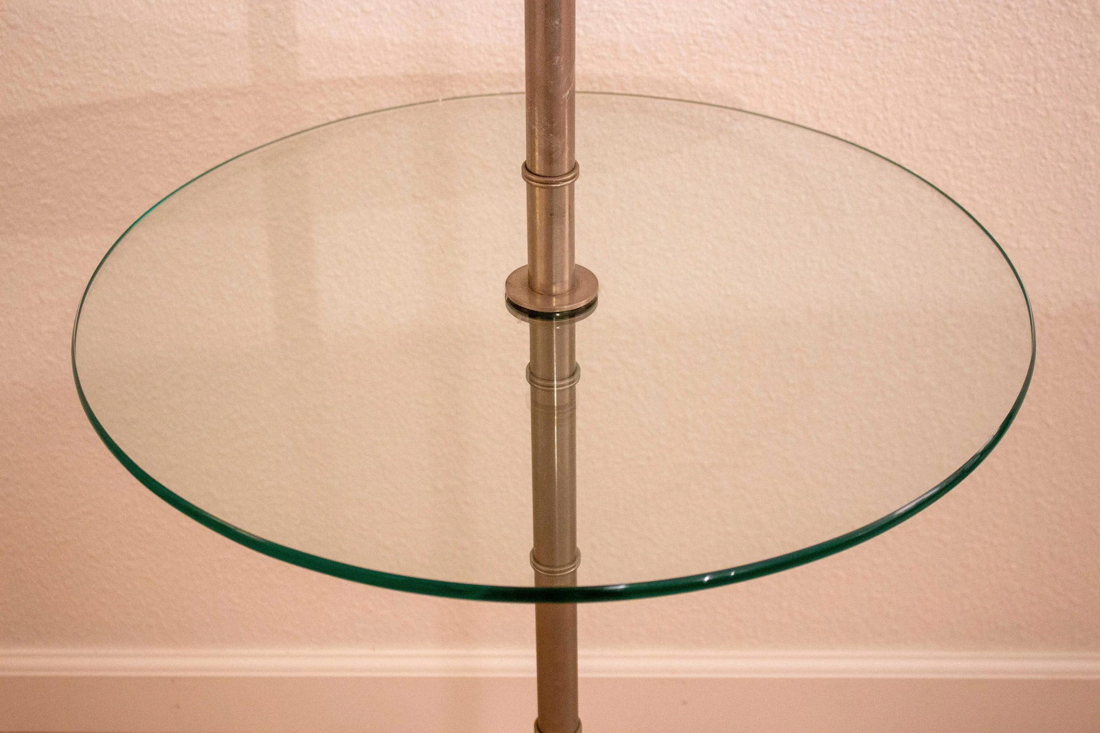 Jonathan Adler Meurice Silver Bamboo Table Floor Lamp - 2