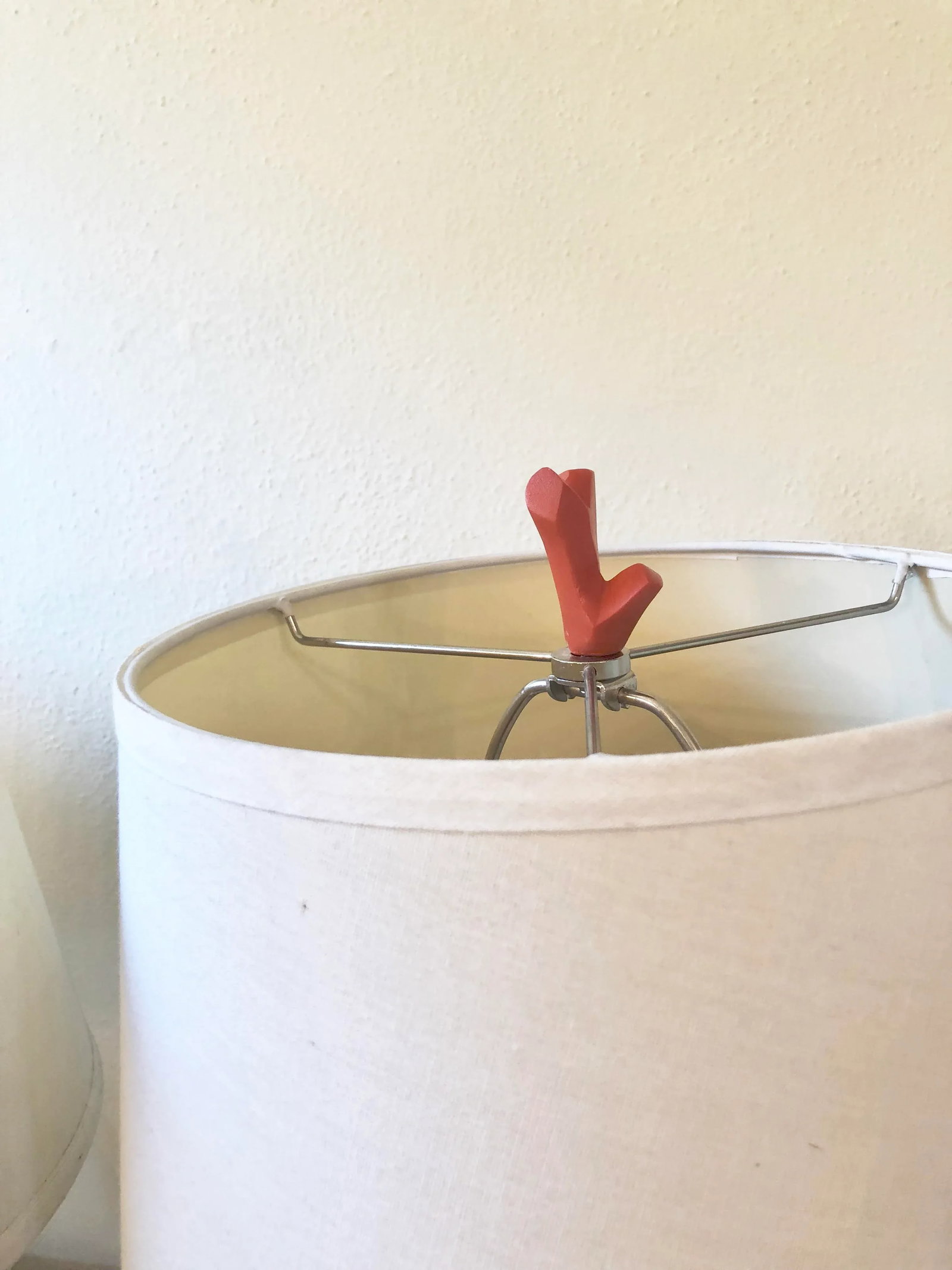 Mid-Century Faux Coral Lamps - A Pair - 9