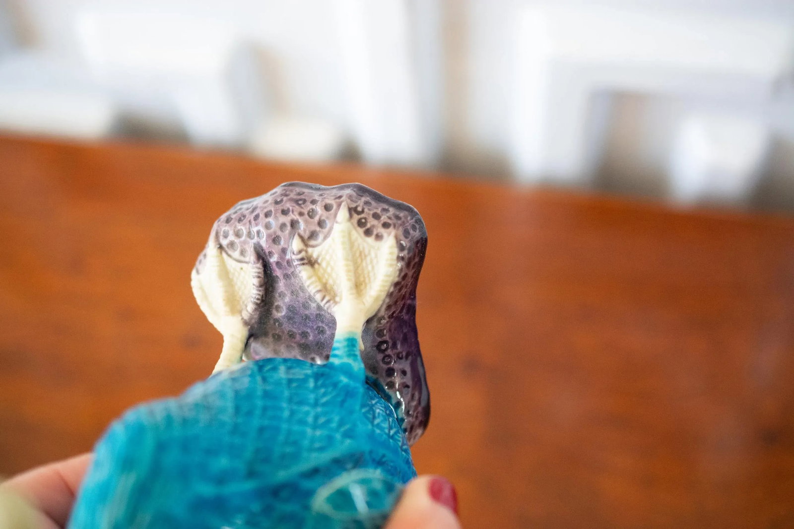 1960s Mid-Century Chinese Ceramic Turquoise Ducks - a Pair - 7