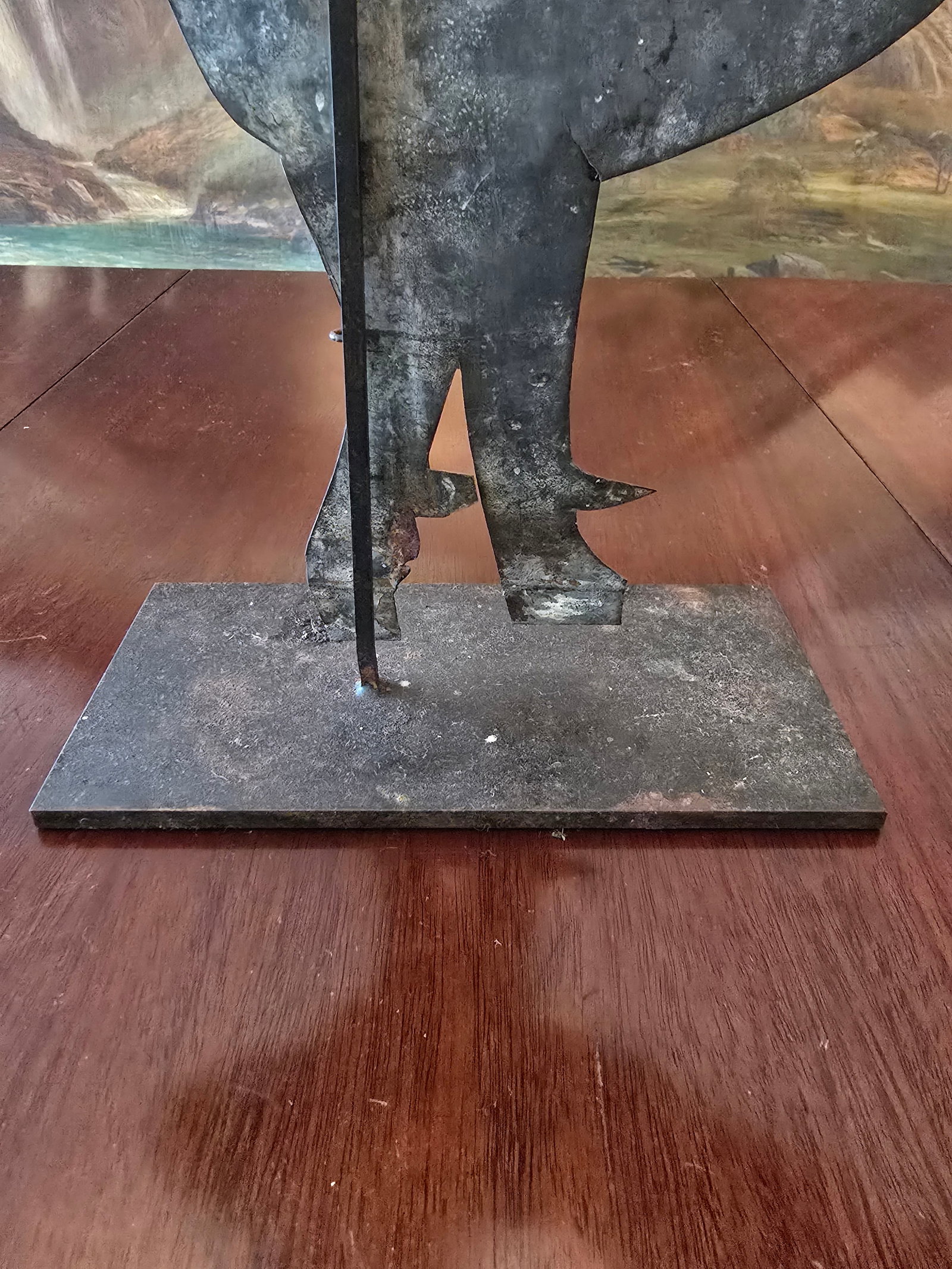 Vintage Folk Art Rooster Weather Vane - 6