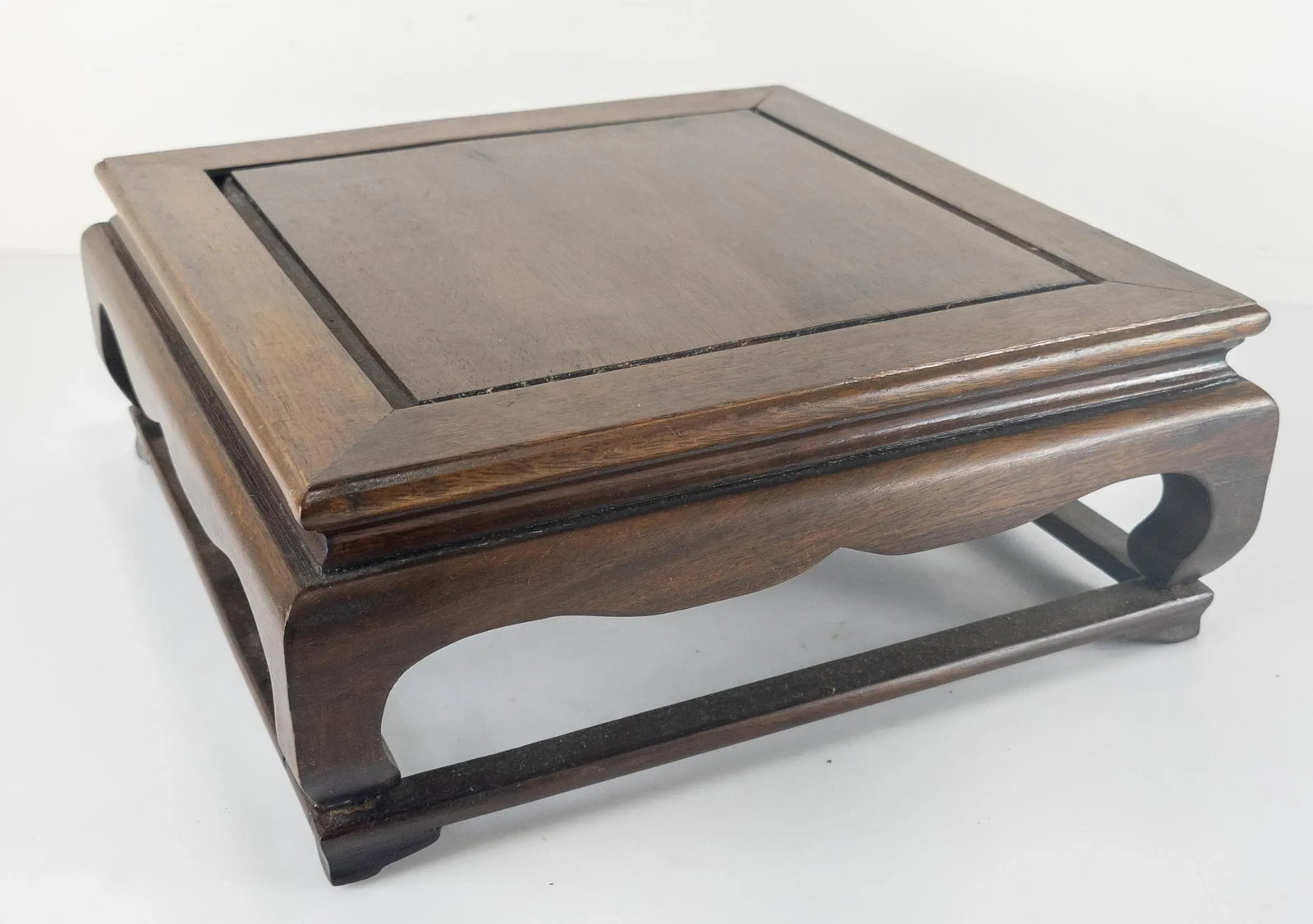 Asian Hardwood Miniature Pedestal - 11