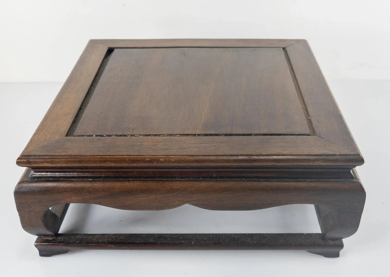 Asian Hardwood Miniature Pedestal - 2