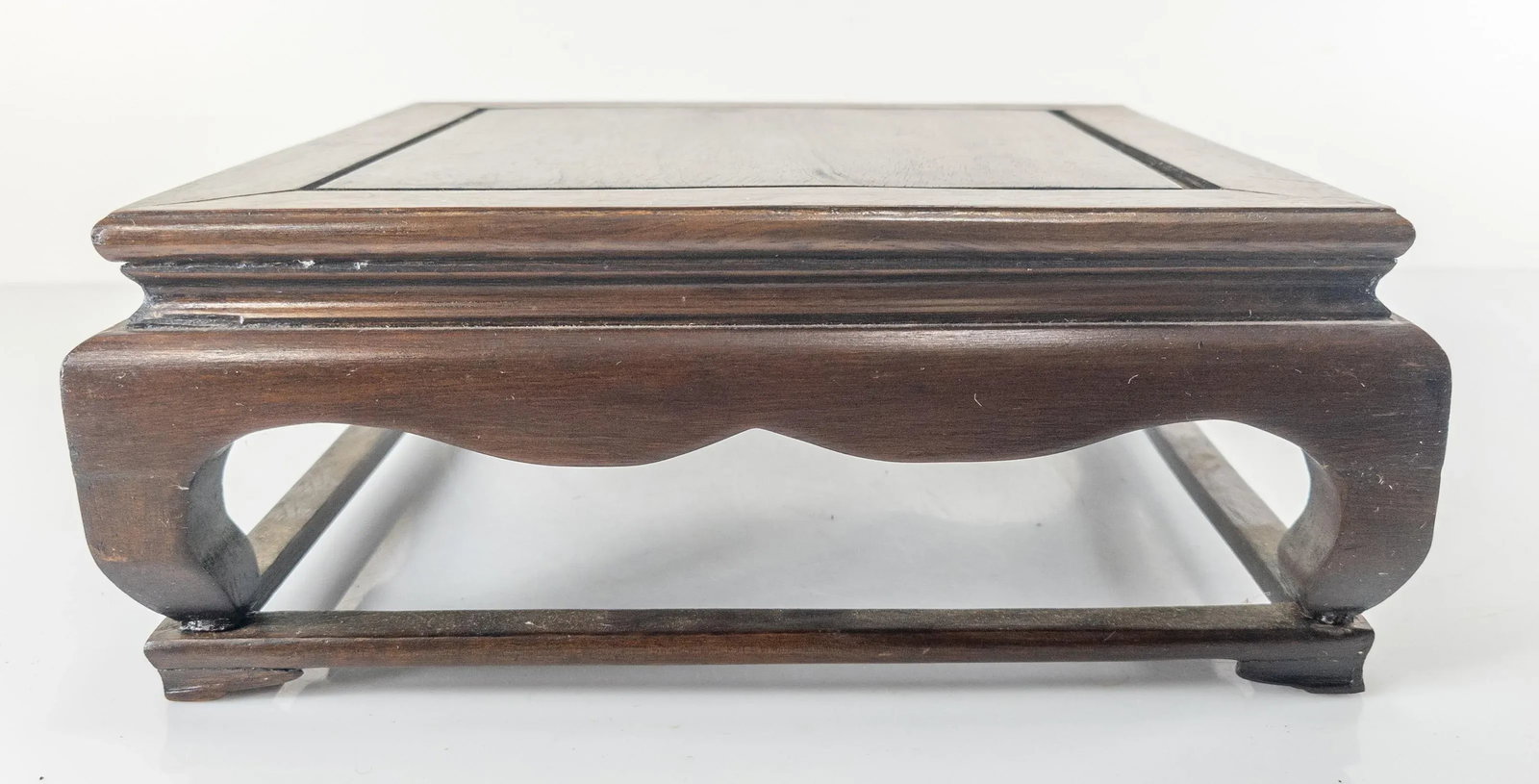 Asian Hardwood Miniature Pedestal - 4