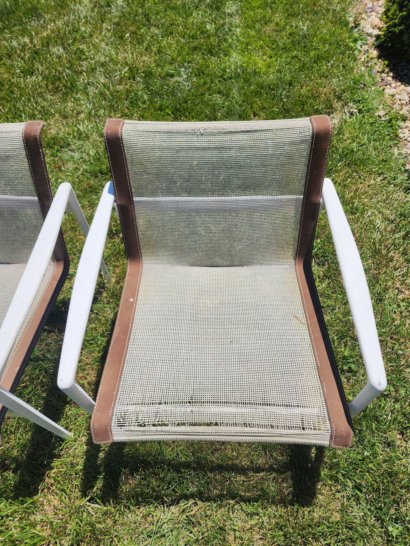 Vintage Richard Schultz for Knoll 1966 Collection Patio Lounge Chairs - Set of 3 - 13