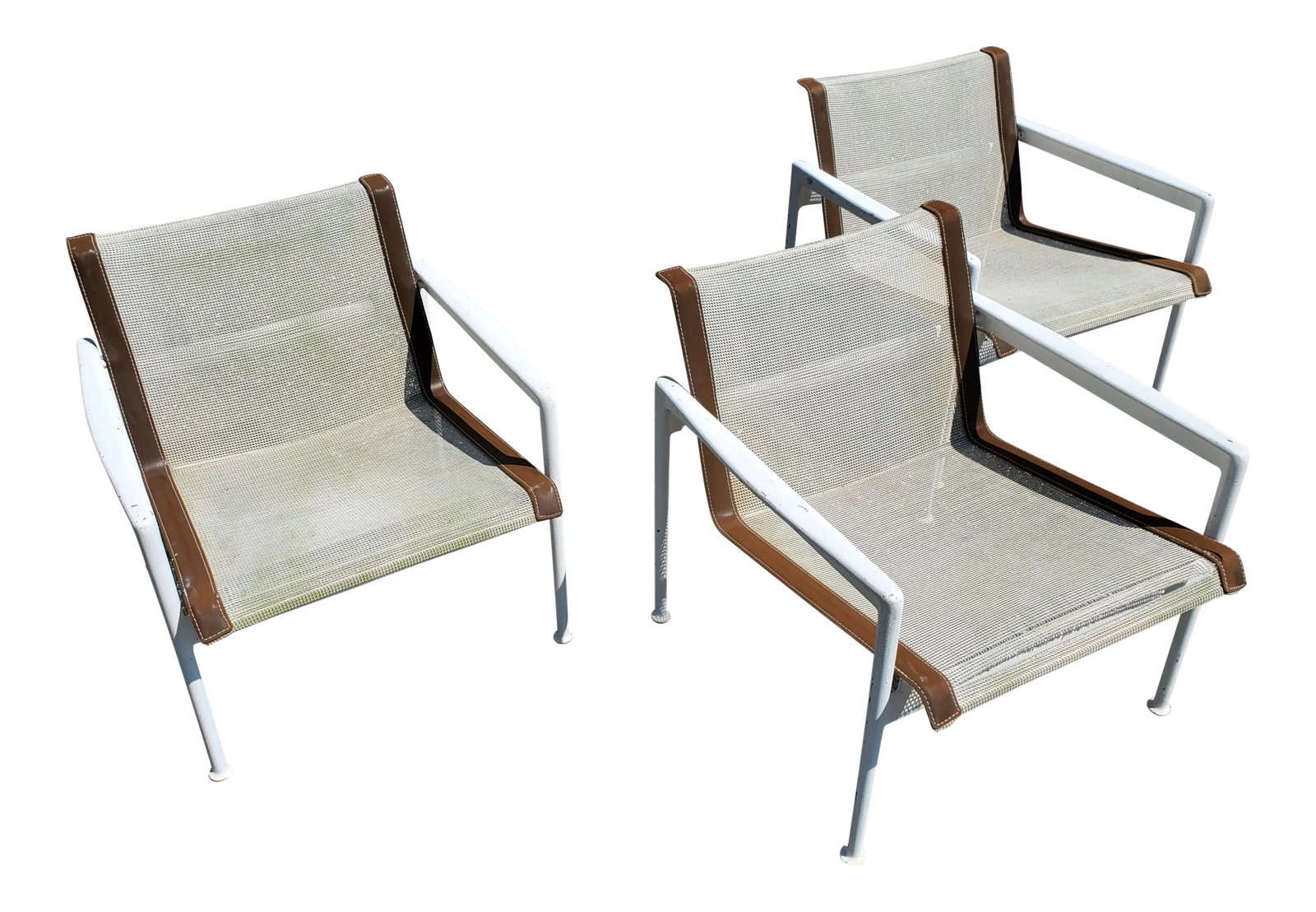 Vintage Richard Schultz for Knoll 1966 Collection Patio Lounge Chairs - Set of 3 (1 of 18)