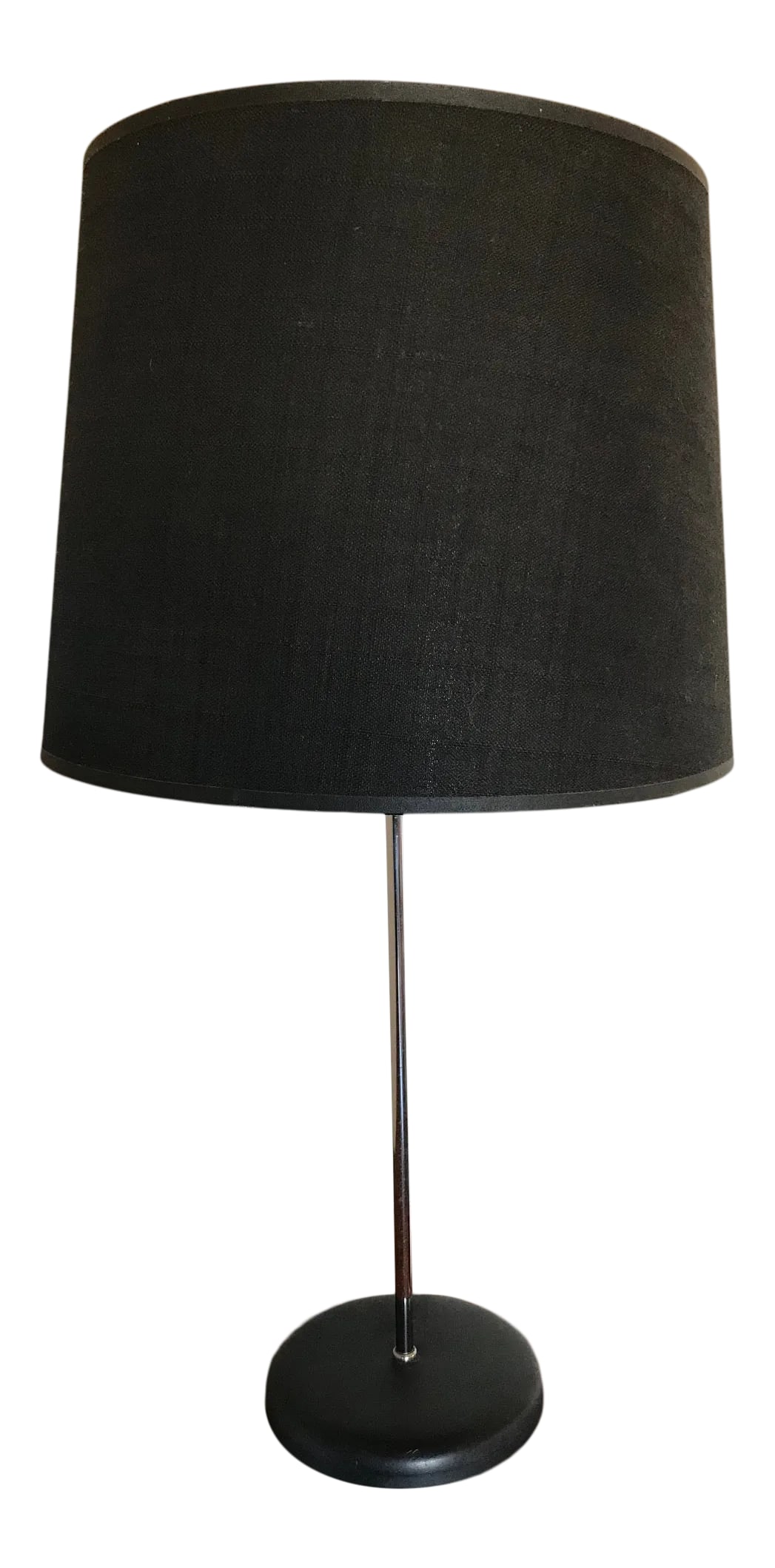 1970s George Kovacs Chromed and Black Table Lamp With Original Black Shade (1 of 11)