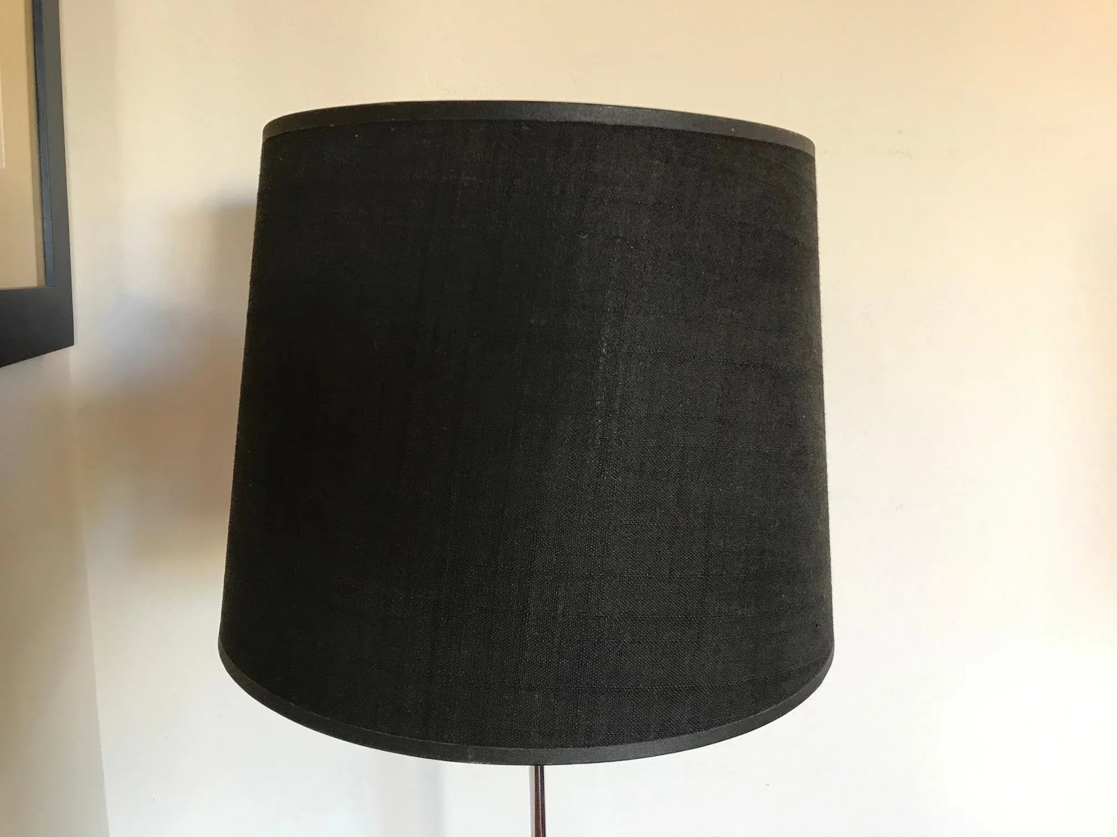 1970s George Kovacs Chromed and Black Table Lamp With Original Black Shade - 5