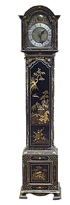 Antique Chinoiserie Grandmother Clock (1 of 7)