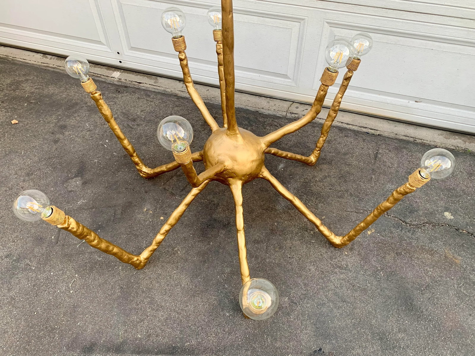 Brutalist Style Sputnik Chandelier - 7
