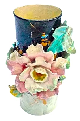Antique French Majolica Vase (1 of 8)
