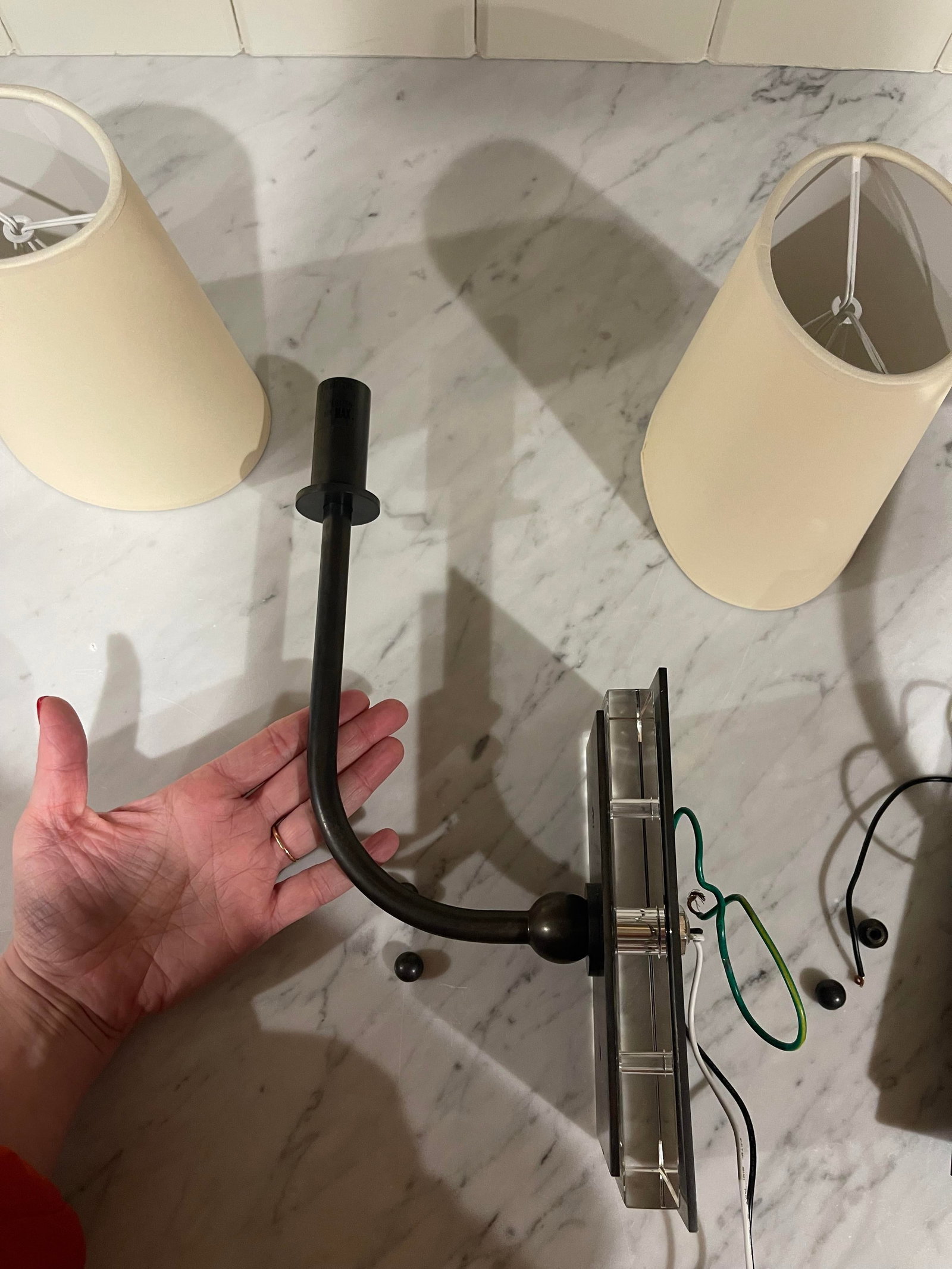 Pair of Visual Comfort Hulton Sconce - 7