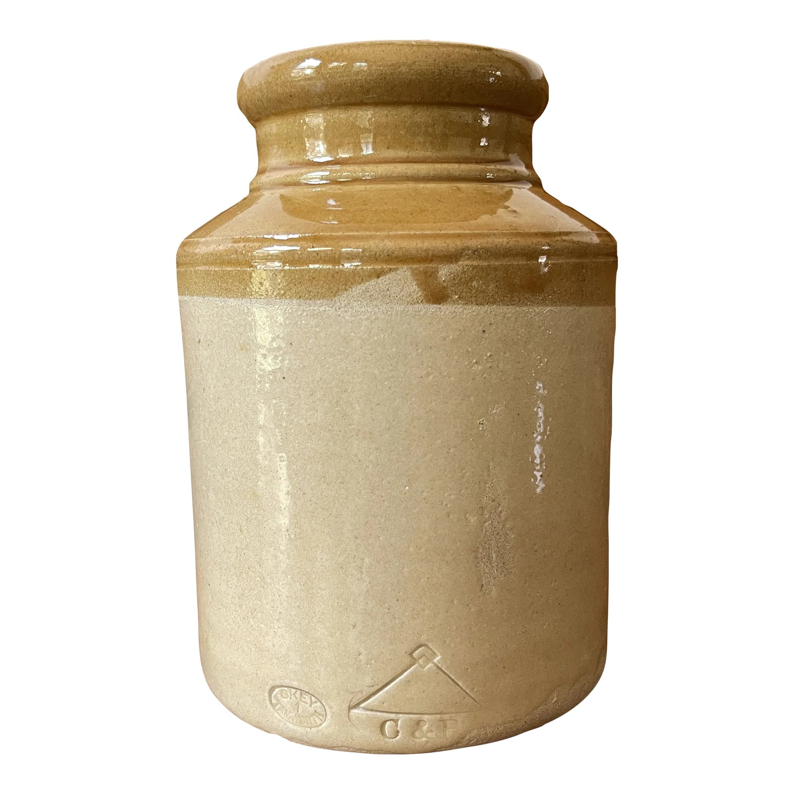Late 19th Century Skey Tamworth Stoneware Crock (1 of 5)