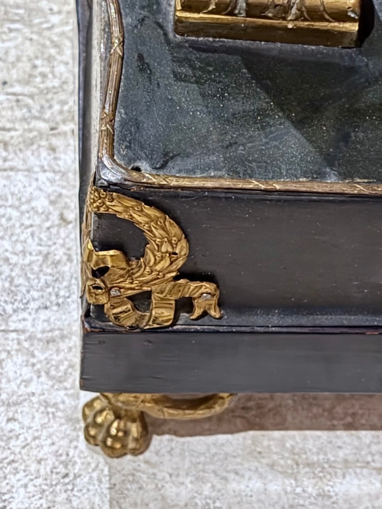 Antique French Empire Vanity Mirror - 11