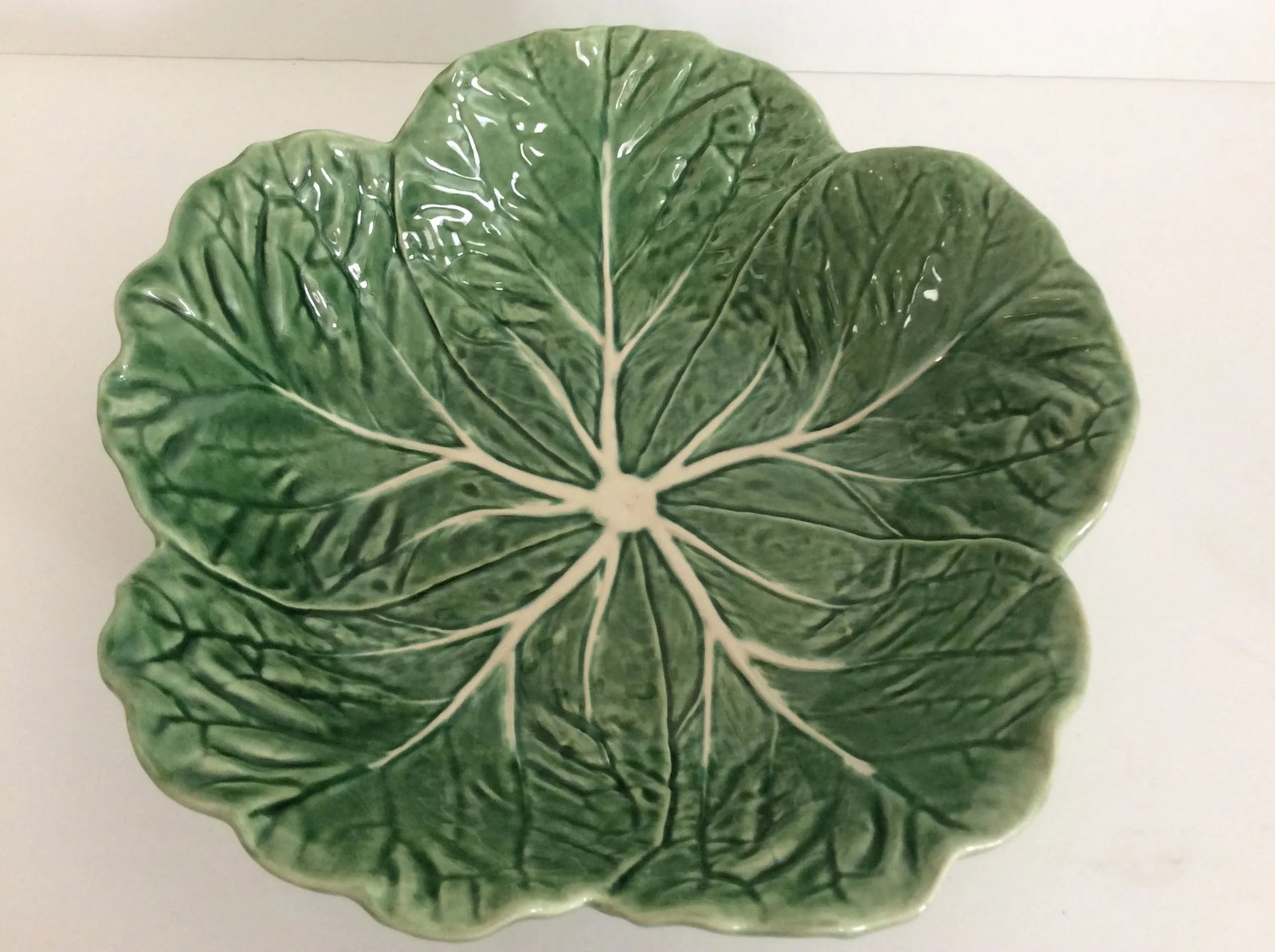 Contemporary Bordallo Pinheiro Salad Serving Bowl - 2