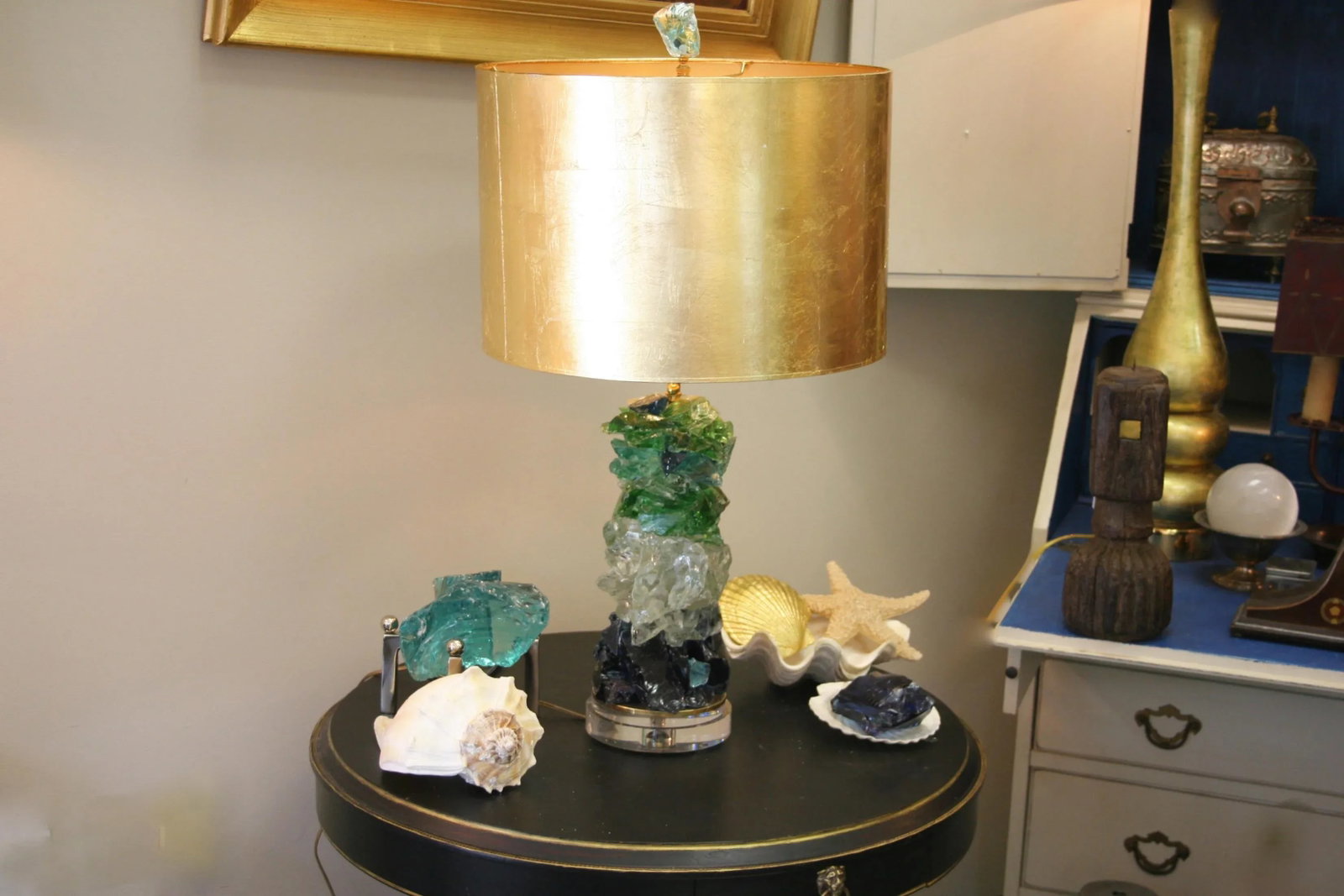 Glass Rock Lamp - 3