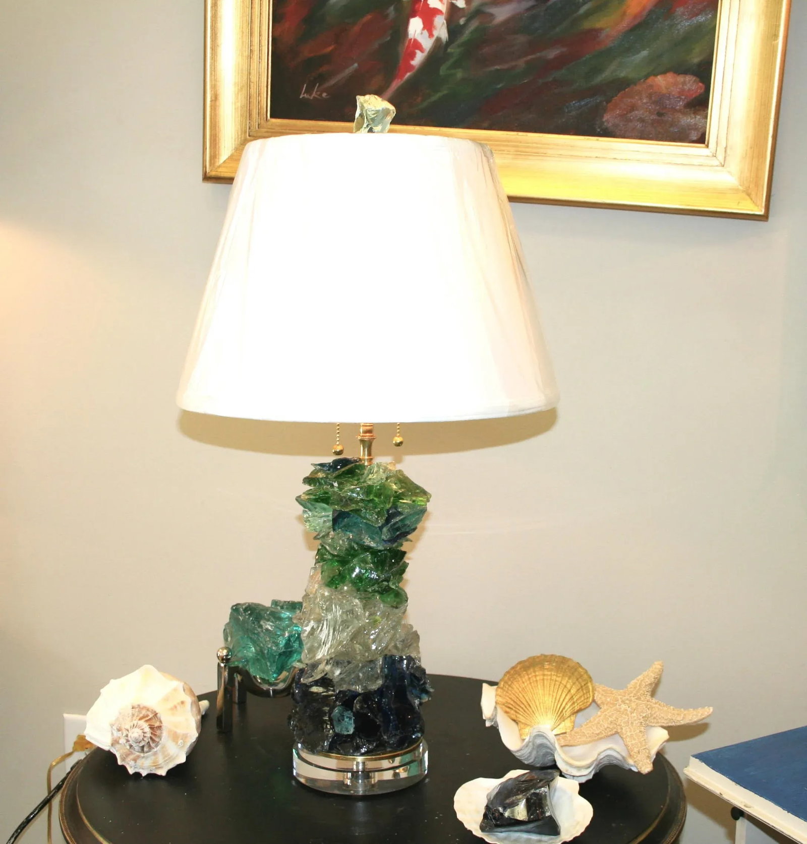 Glass Rock Lamp - 6