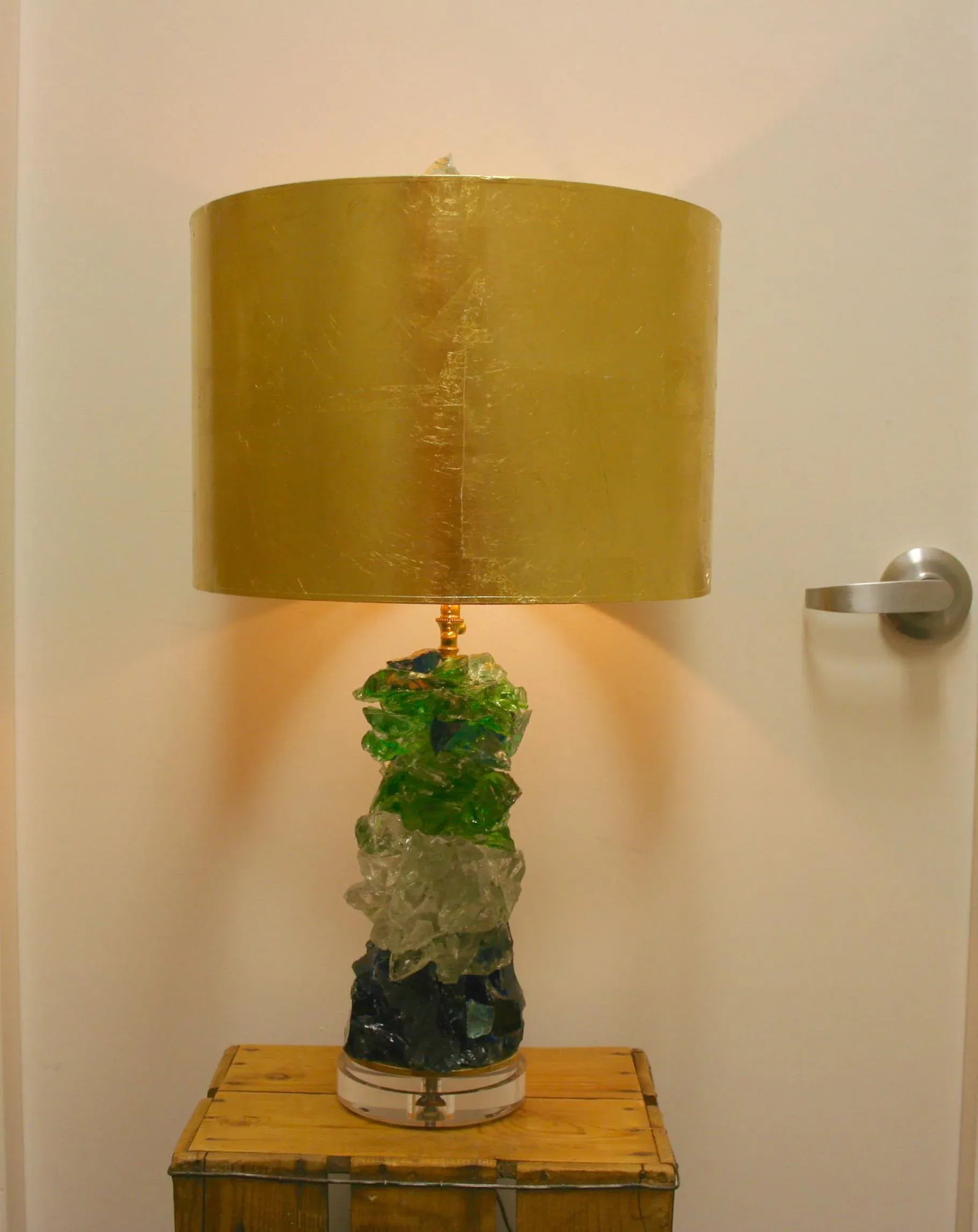 Glass Rock Lamp - 8
