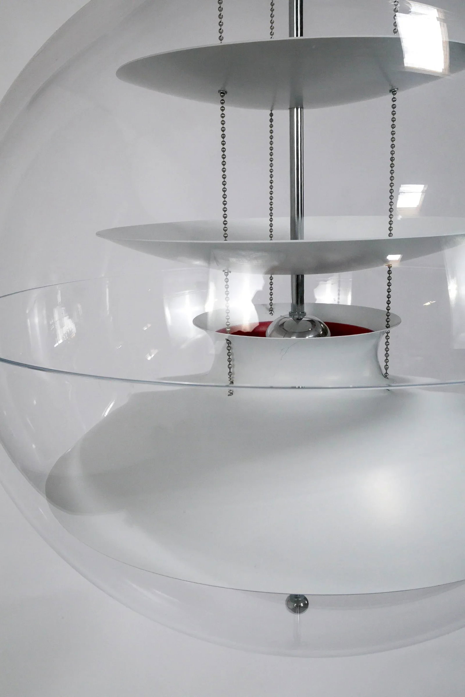 Verner Panton "Panto Lamp" Hanging Sphere Light - 10