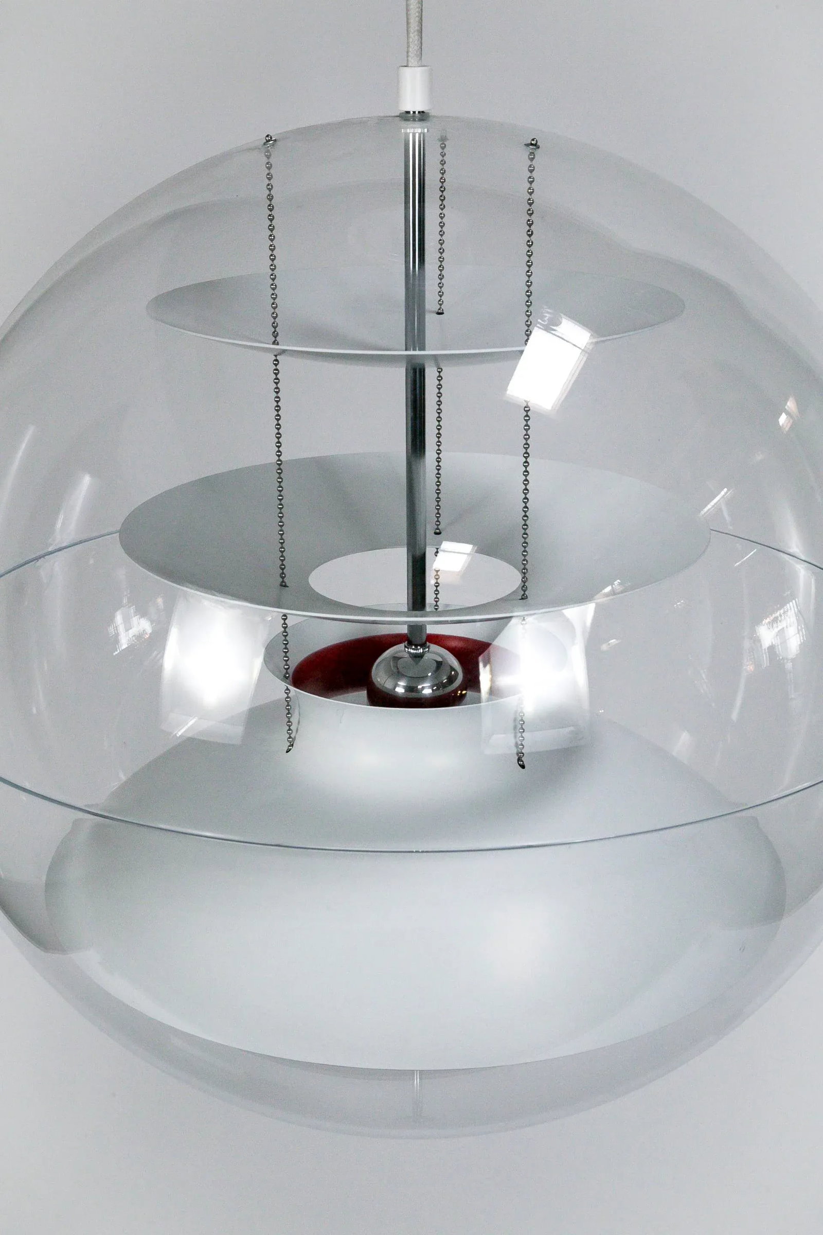 Verner Panton "Panto Lamp" Hanging Sphere Light - 4