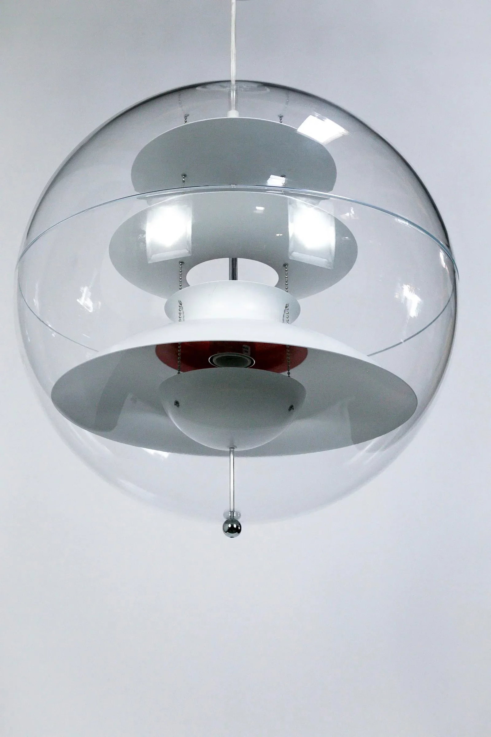 Verner Panton "Panto Lamp" Hanging Sphere Light - 5