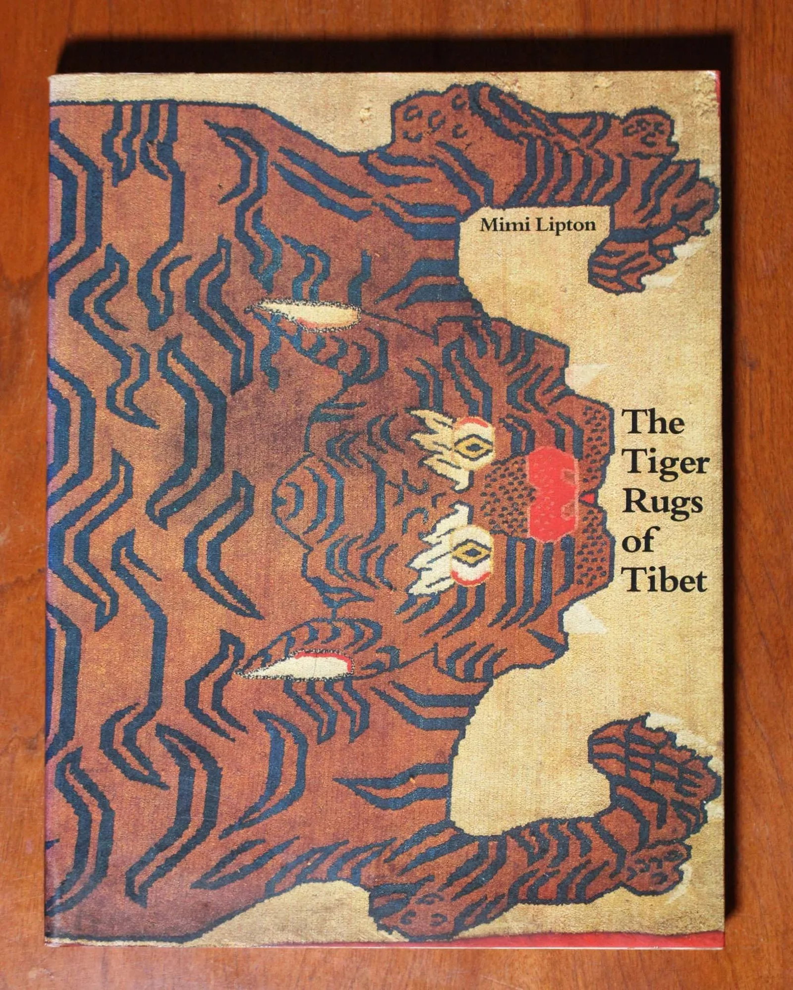 (1988) the Tiger Rugs of Tibet Mimi Lipton Thames and Hudson Out of Print Coffee Table Book - 2