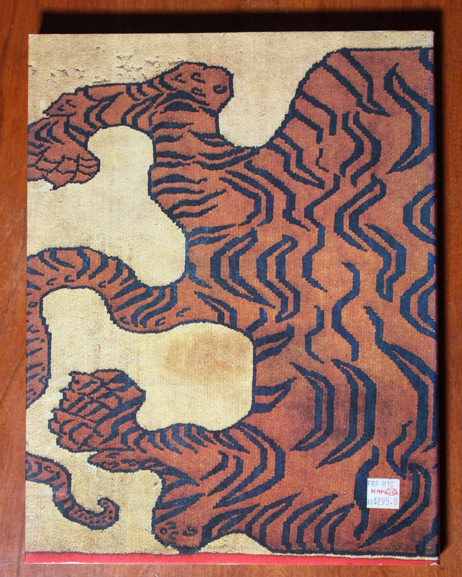 (1988) the Tiger Rugs of Tibet Mimi Lipton Thames and Hudson Out of Print Coffee Table Book - 3