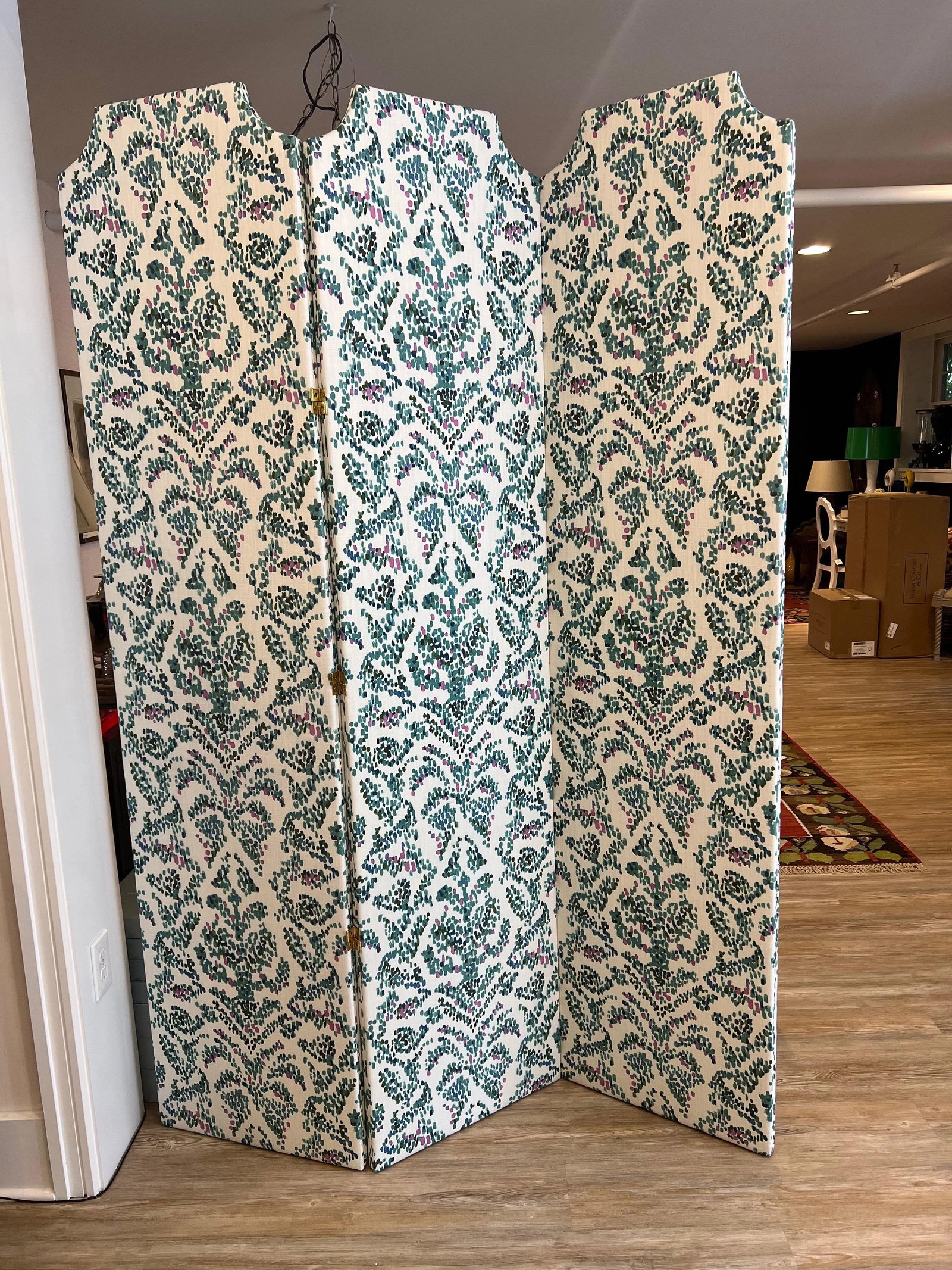 Contemporary Upholstered Screen - 4