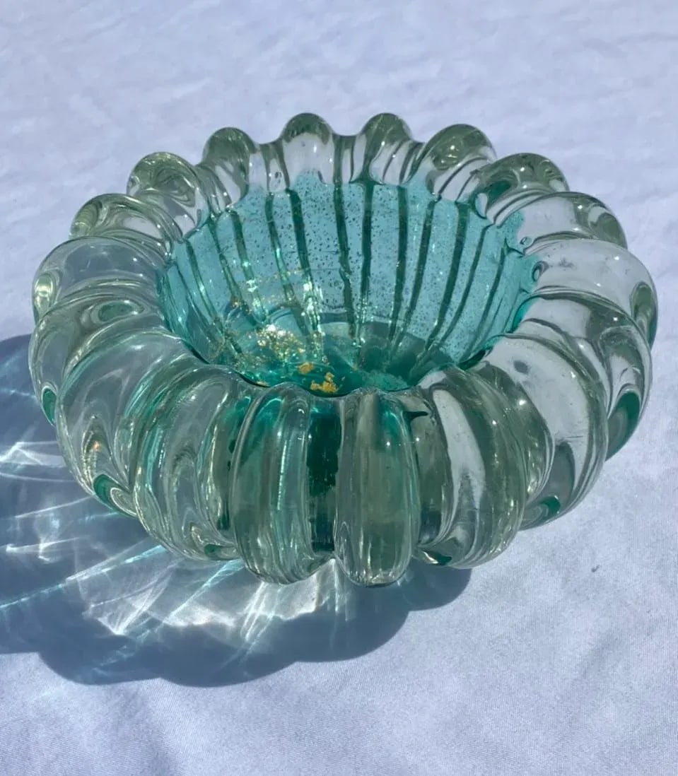 Vintage Murano Art Glass Bowl - 3