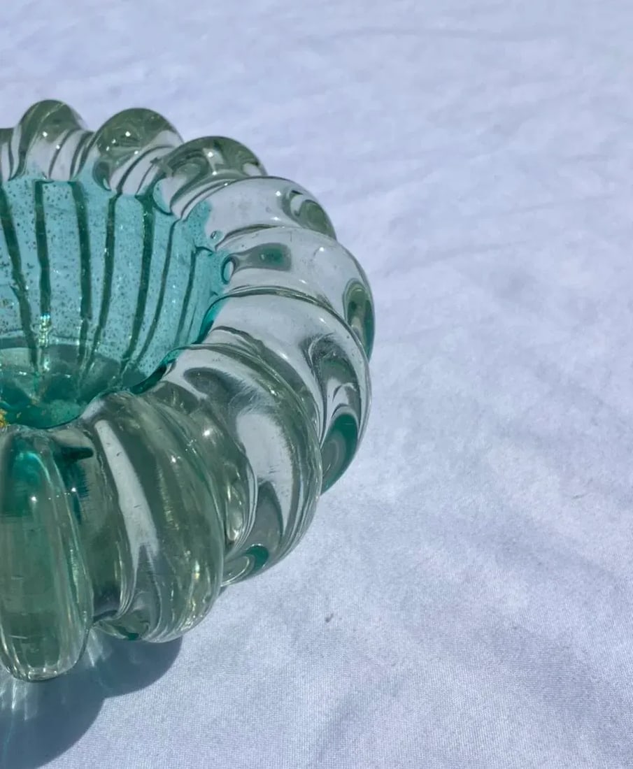 Vintage Murano Art Glass Bowl - 5