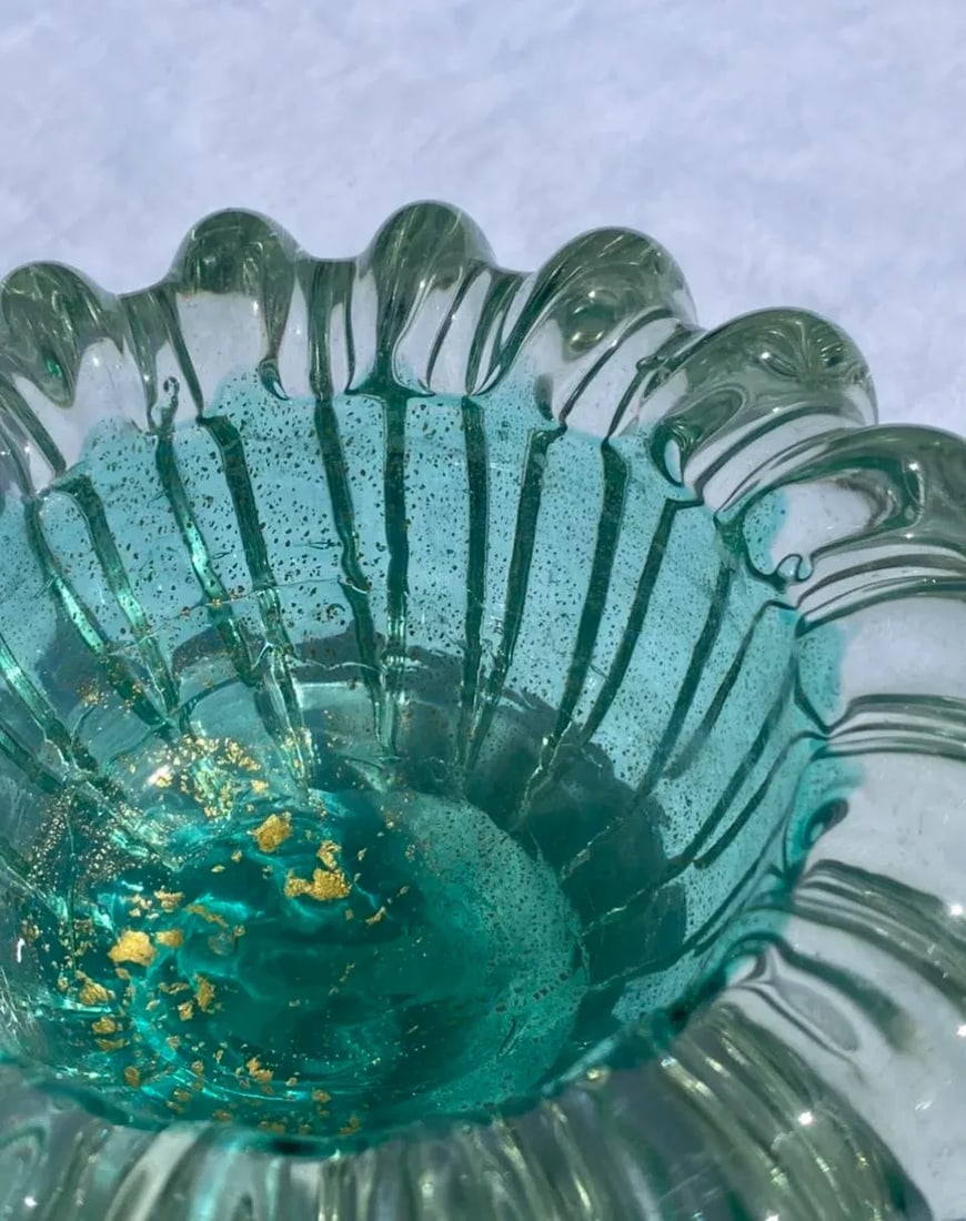 Vintage Murano Art Glass Bowl - 7