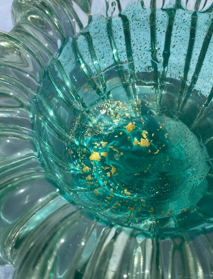 Vintage Murano Art Glass Bowl - 8
