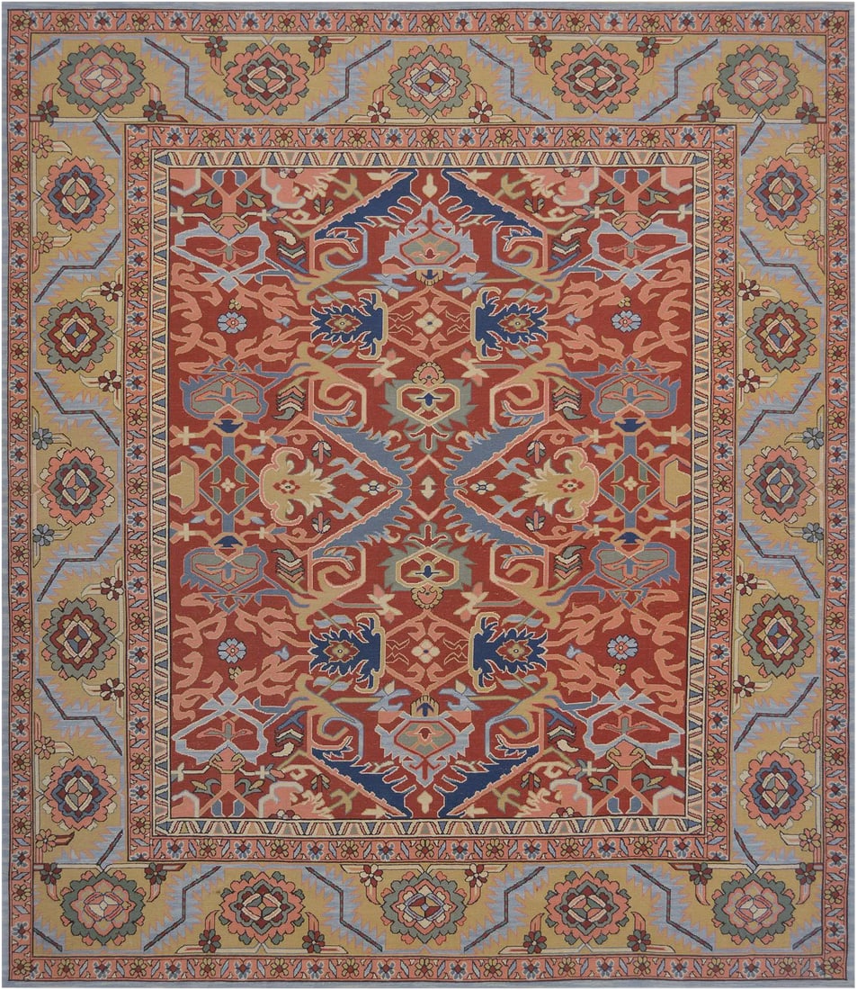 Mansour Fine Handwoven Sumak Rug