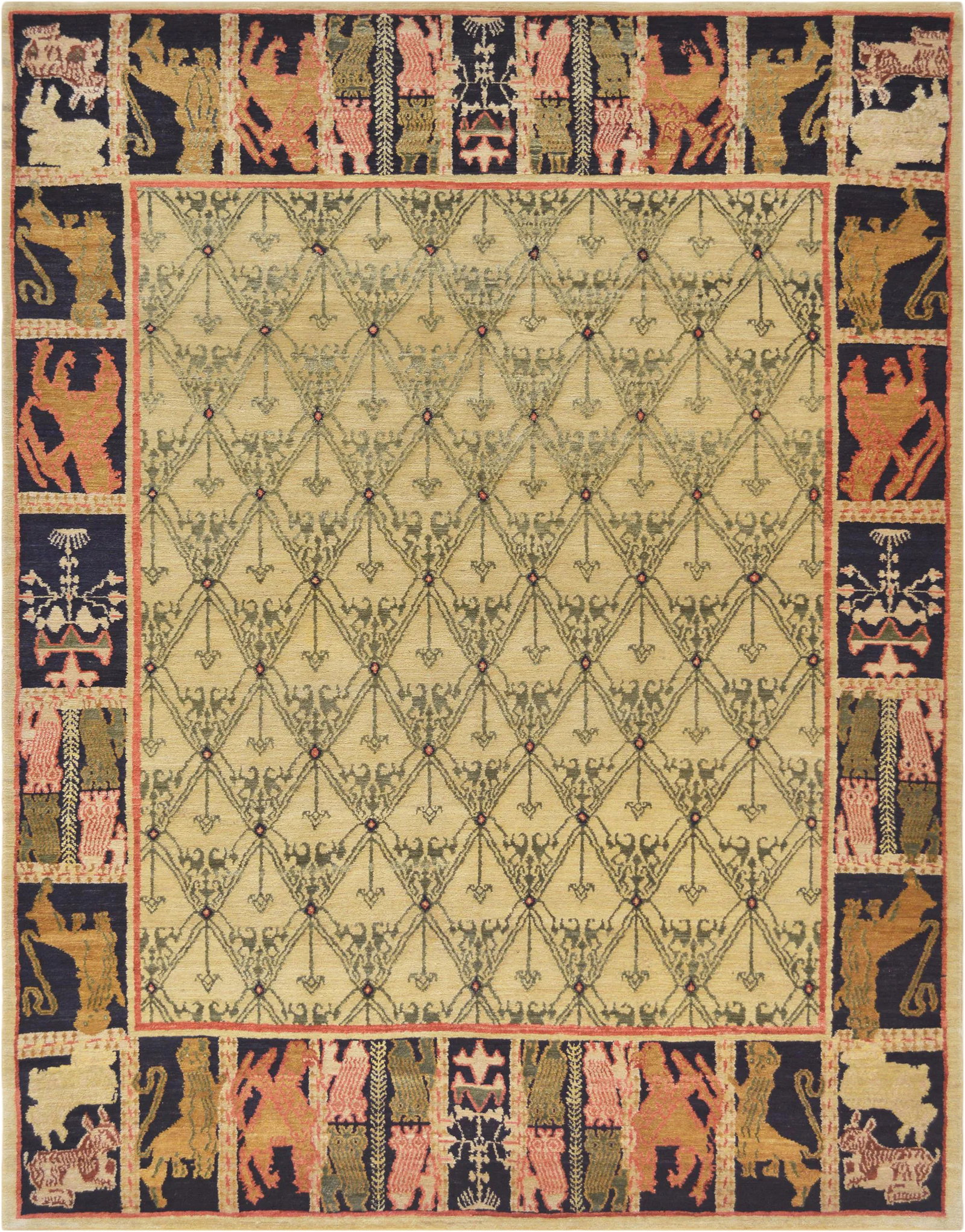 Mansour Original Handmade Tibetan Rug (1 of 3)