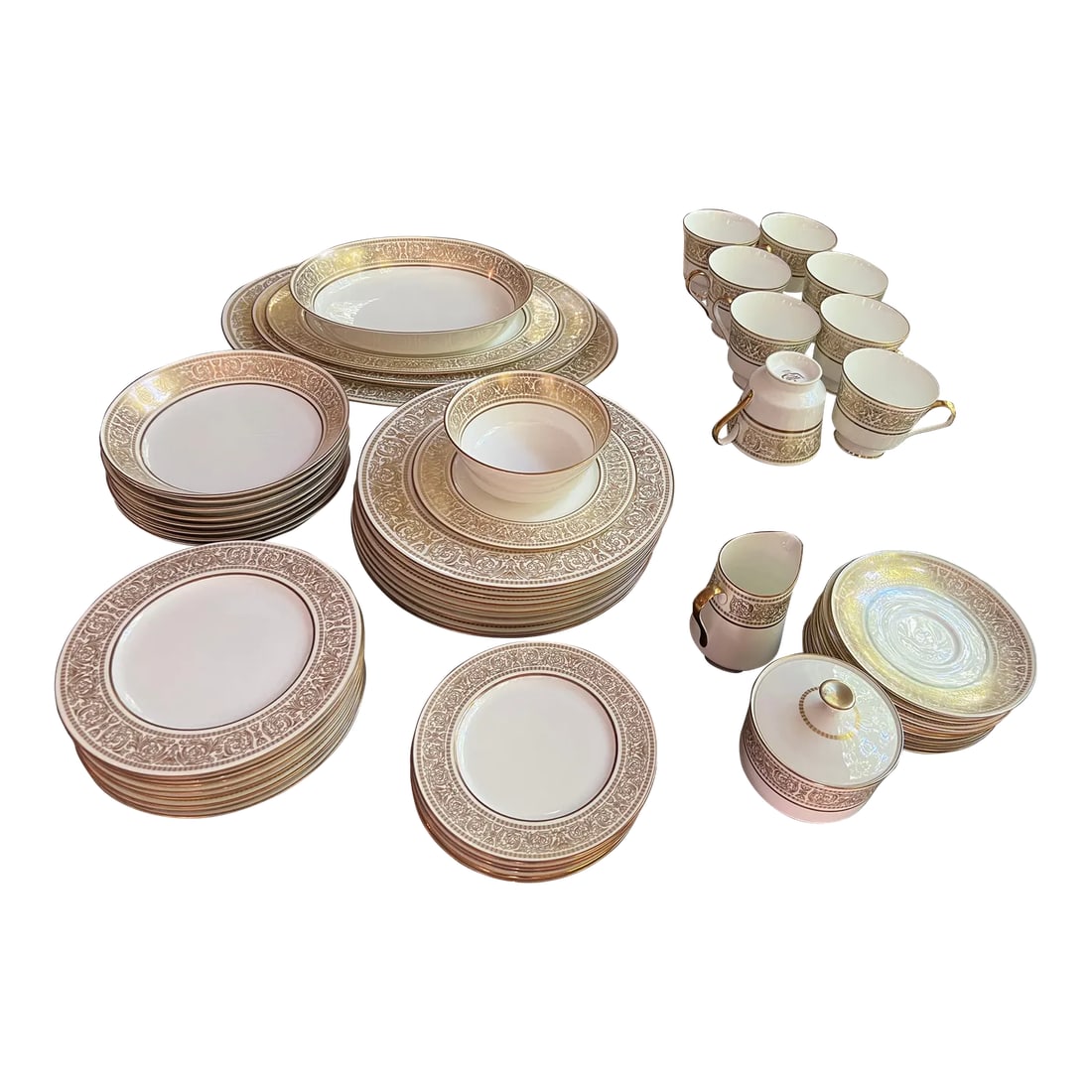 Vintage Oberlin by Mikasa Bone China Set- 62 Pieces