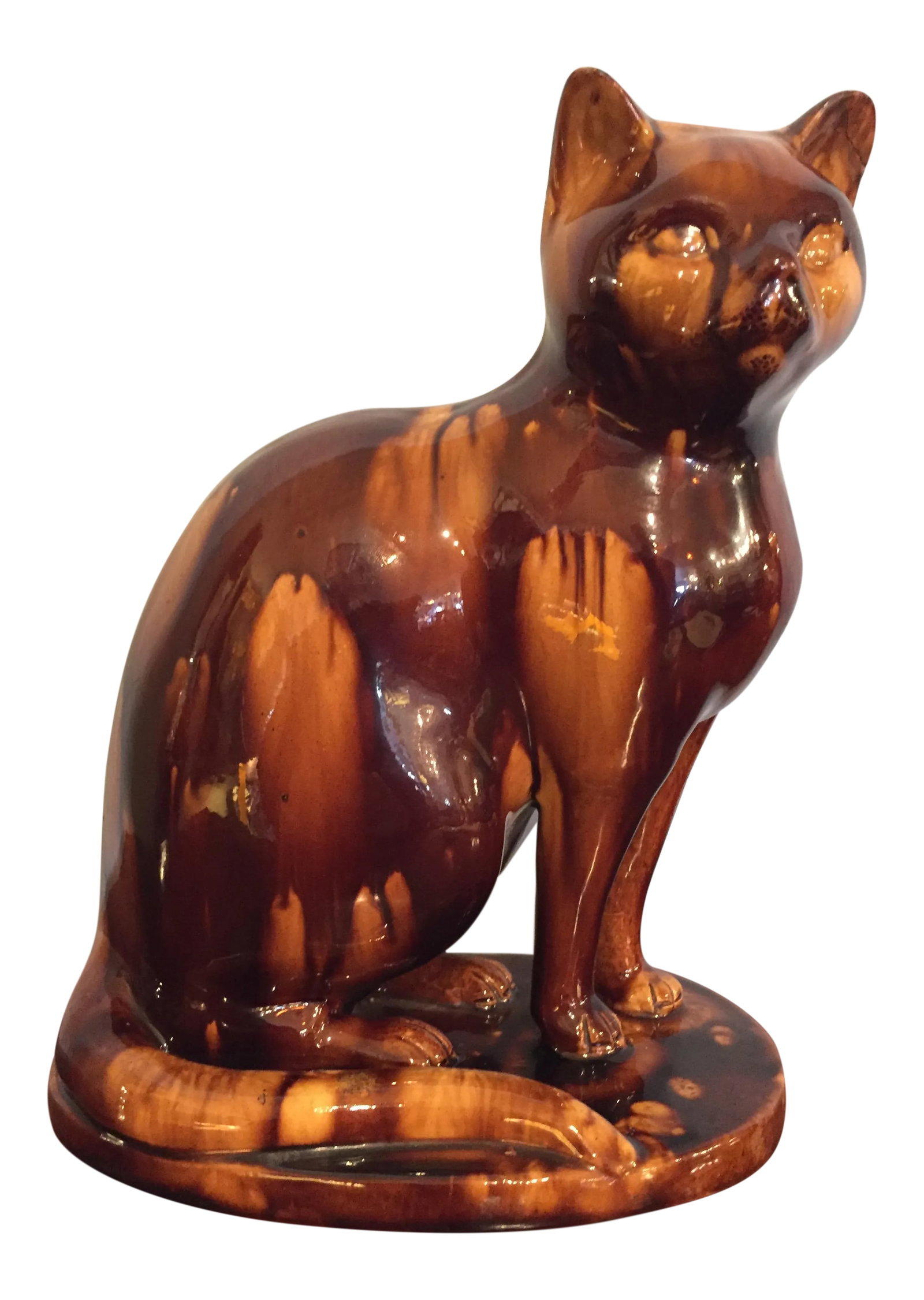 English Treacleware Cat Figure (1 of 10)