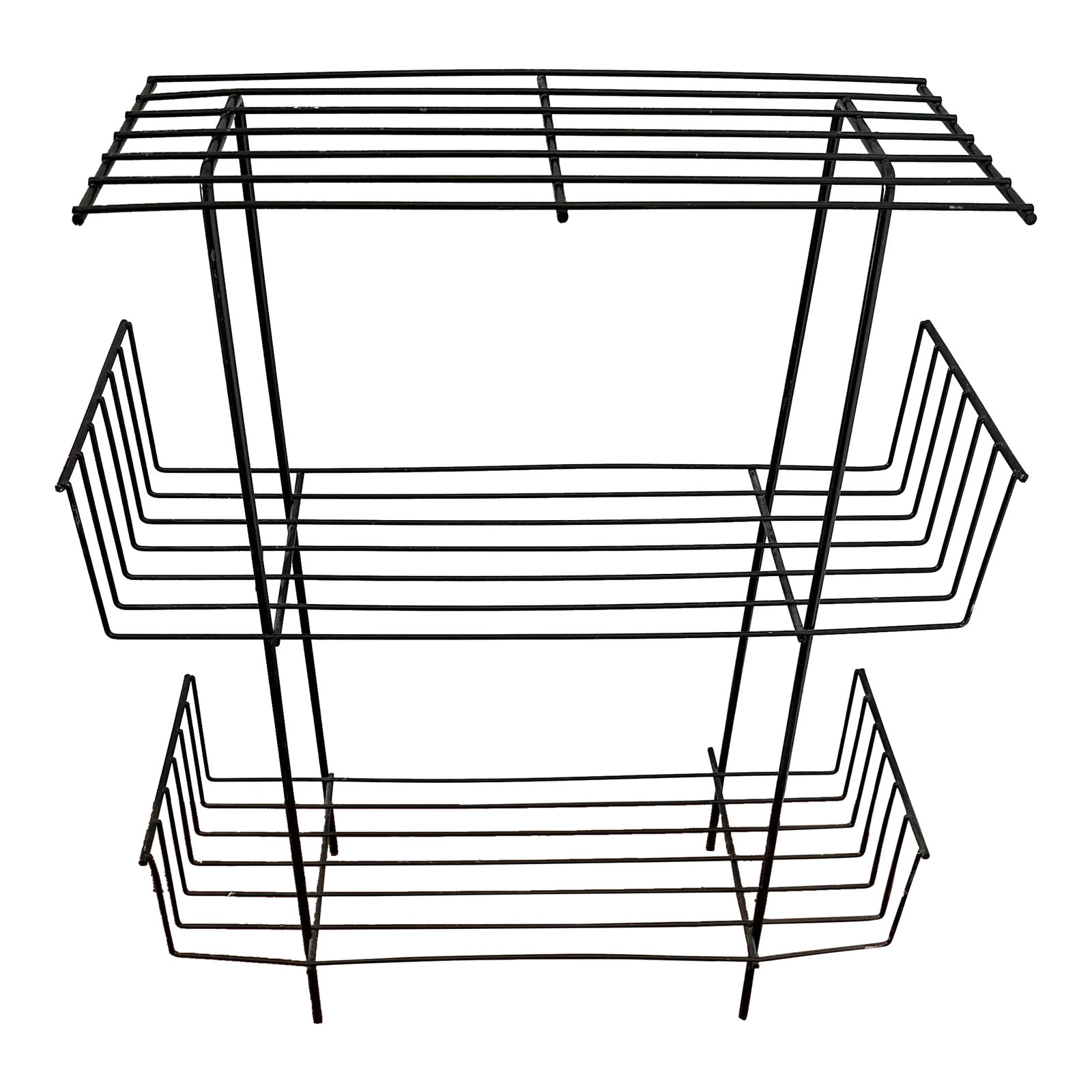 Mid Century Modern Wire Metal Plant Storage Shelving Rack (1 of 6)