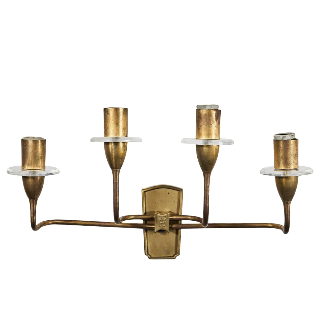1930s French Art Deco Sconce