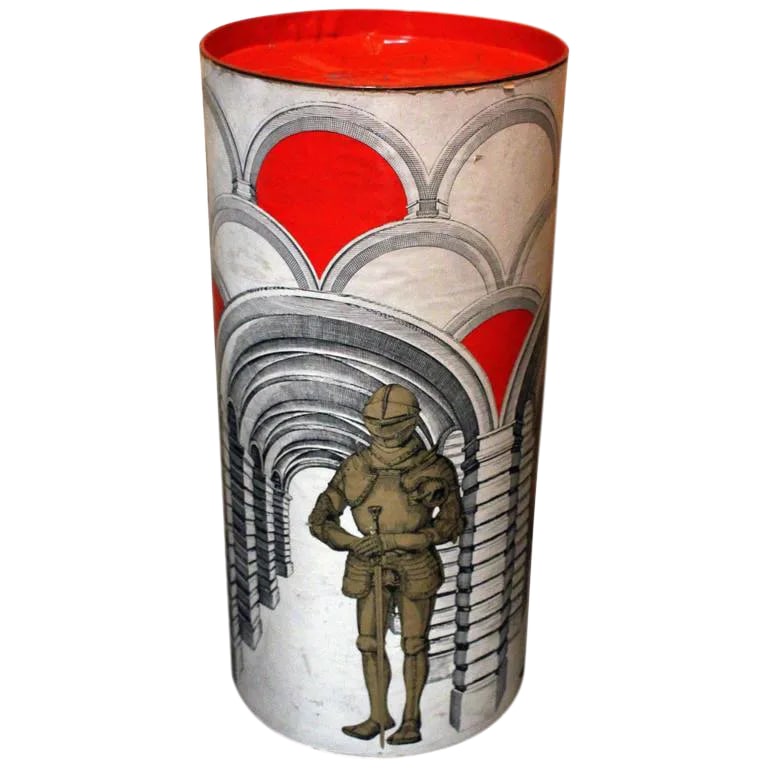 Piero Fornasetti Style Storage Box