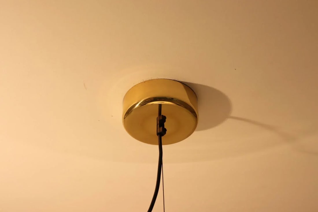 Italian Mid Century Modern Murano Glass Pendant Lamp - 12