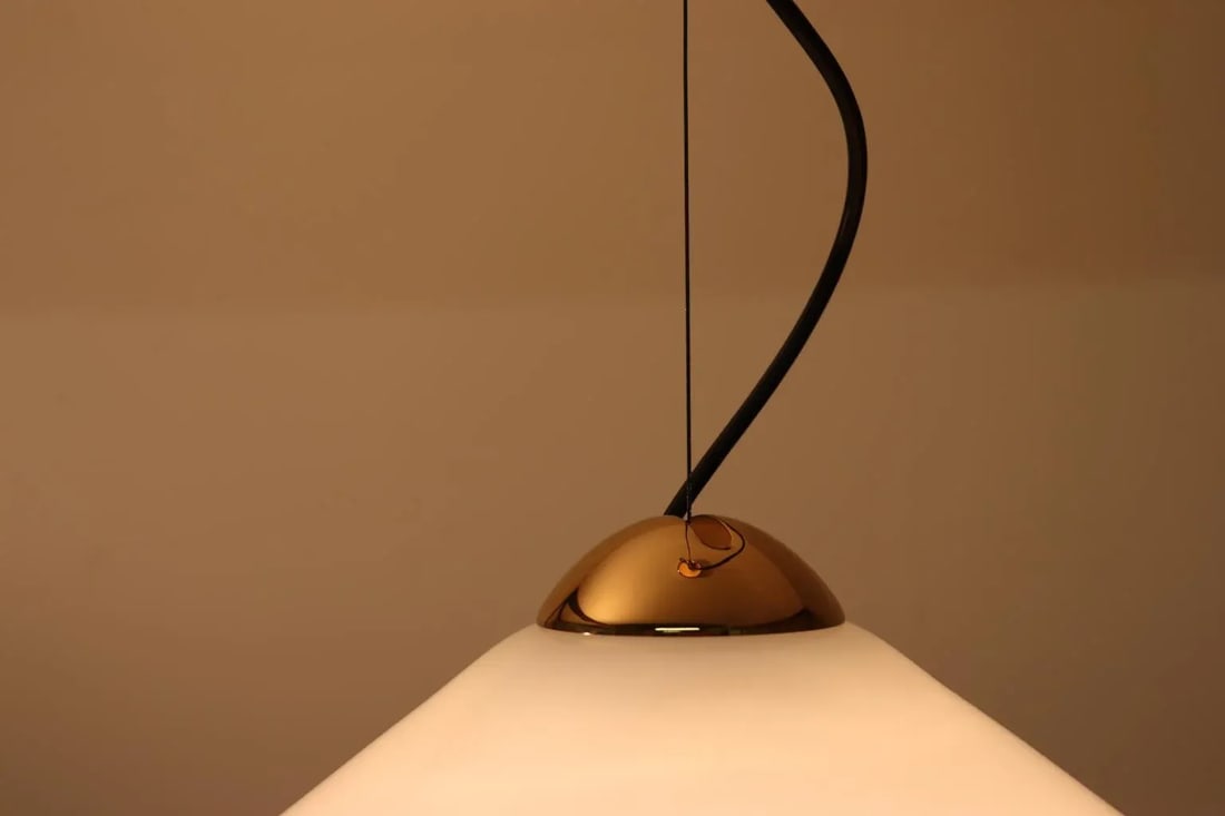 Italian Mid Century Modern Murano Glass Pendant Lamp - 7
