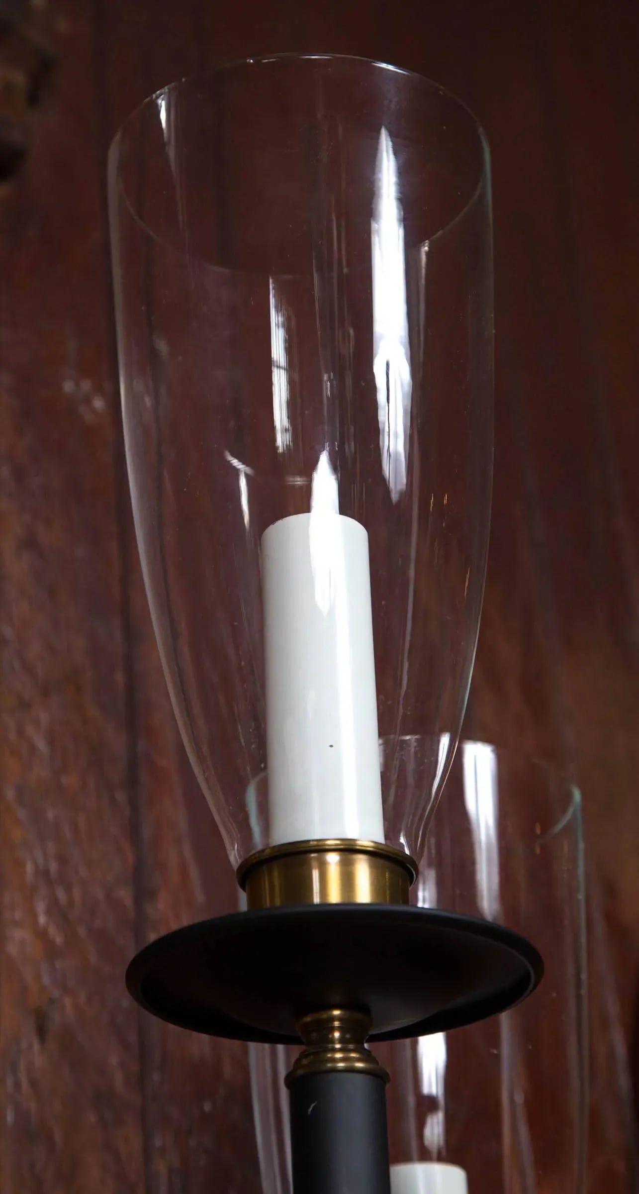Triple Hurricane Sconces - a Pair - 13