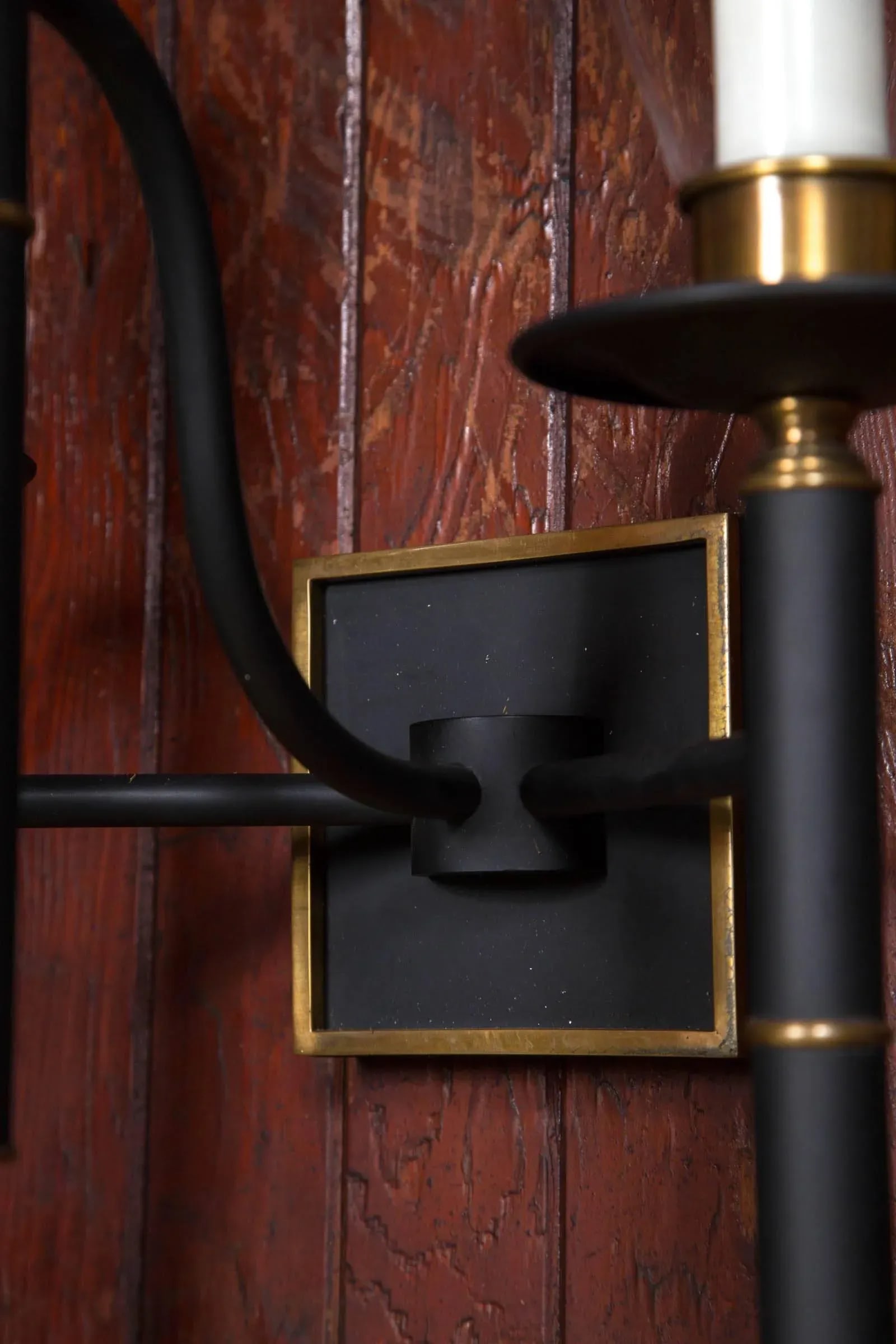 Triple Hurricane Sconces - a Pair - 9
