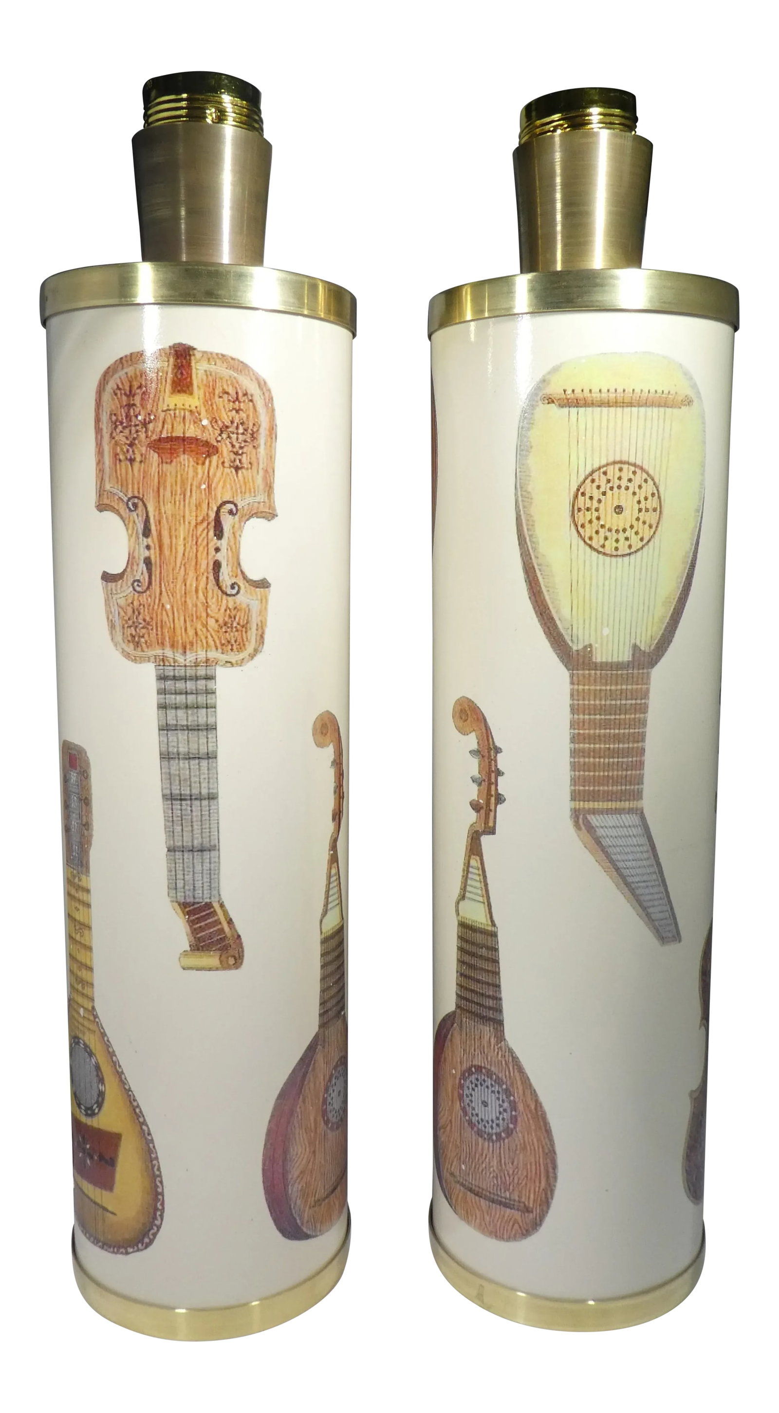 Italian Piero Fornasetti Musicale Lamps- a Pair (1 of 10)