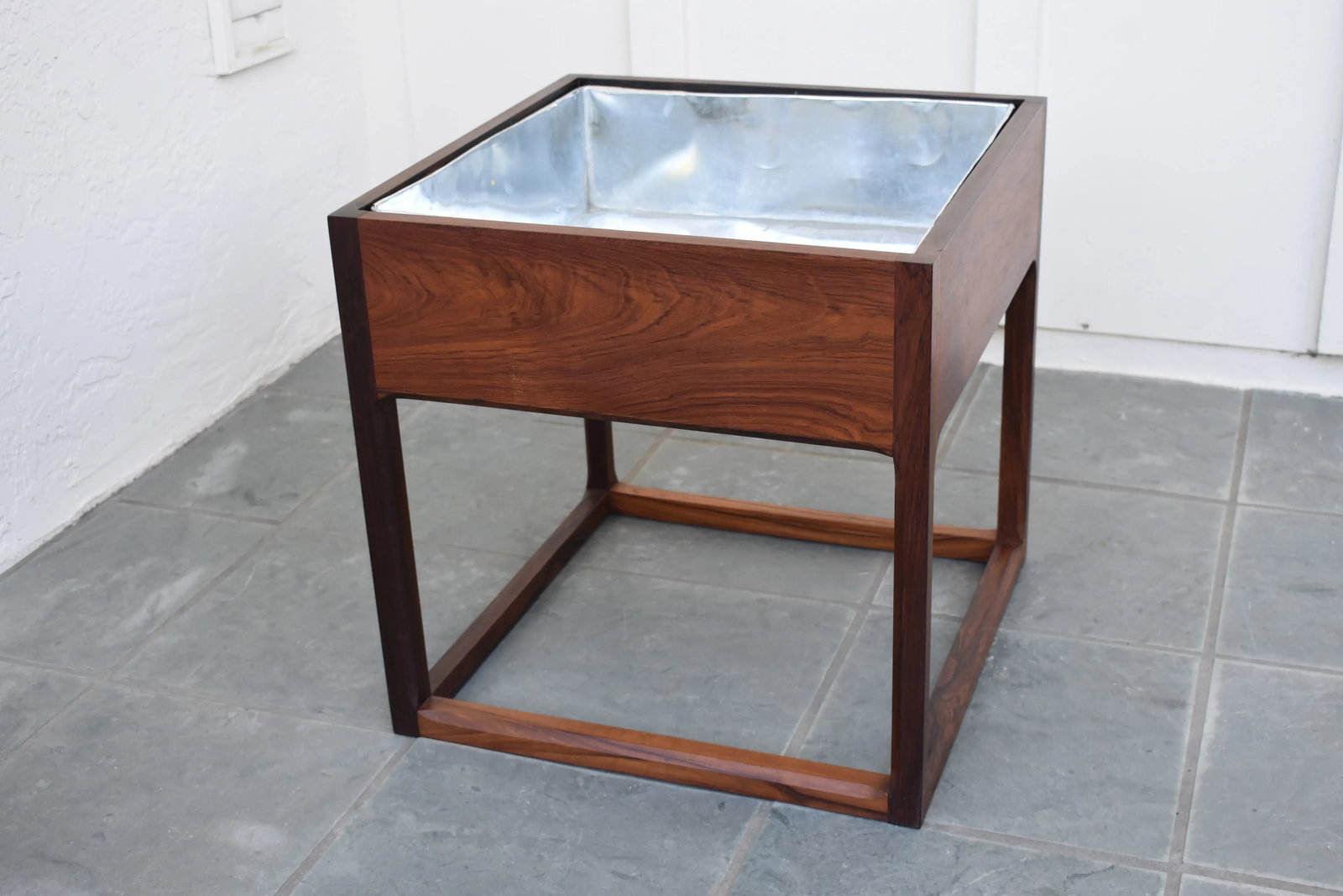 Danish Modern Rosewood Planter by Askel Kjersgaard - 4