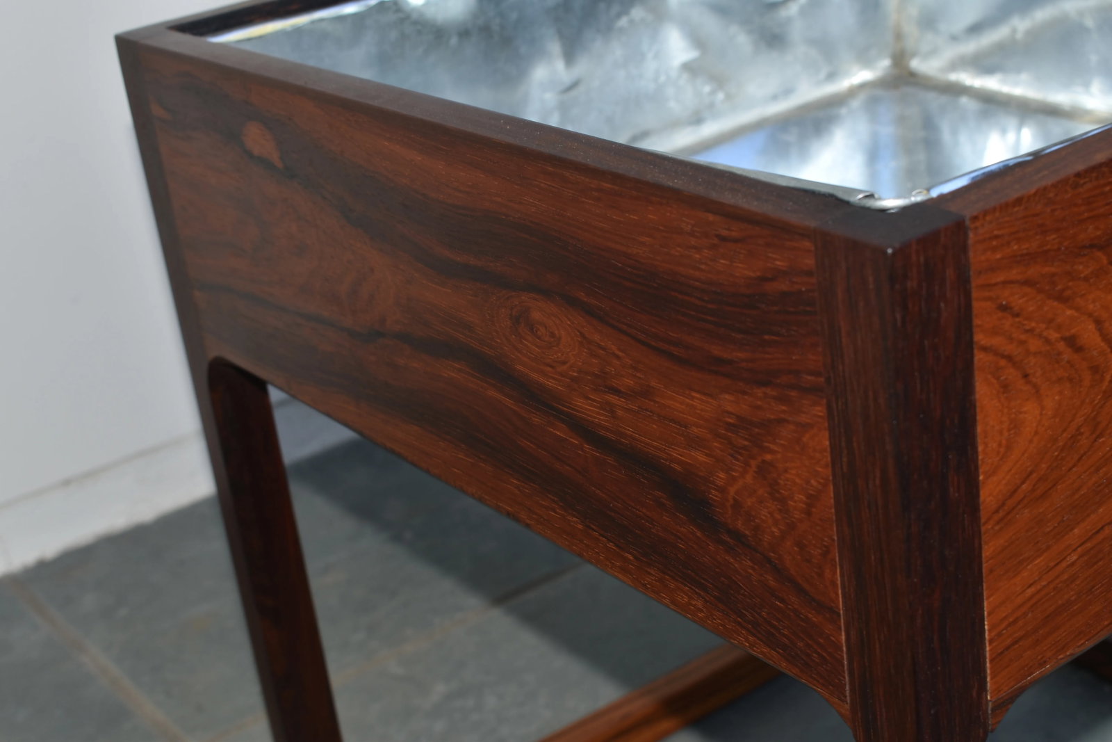 Danish Modern Rosewood Planter by Askel Kjersgaard - 8