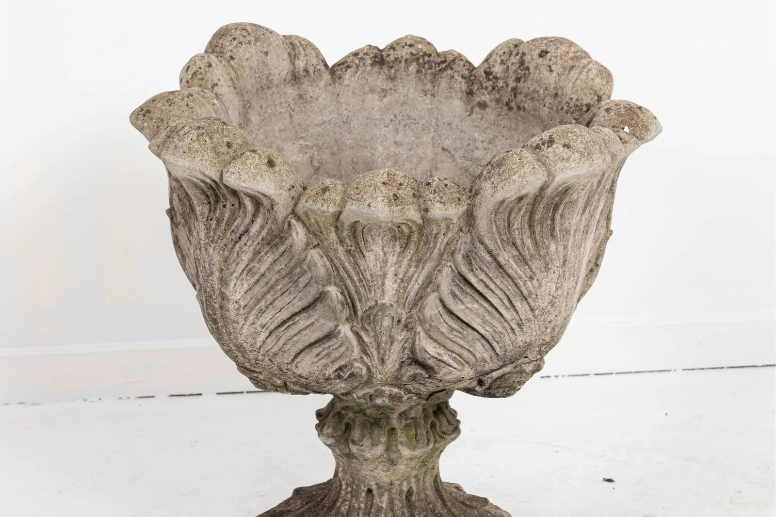 Acanthus Concrete Leaf Planter - 3