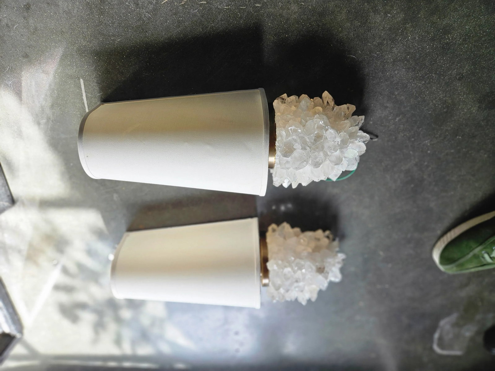 Michael Studios Roclk Quartz Sconces - a Pair - 5