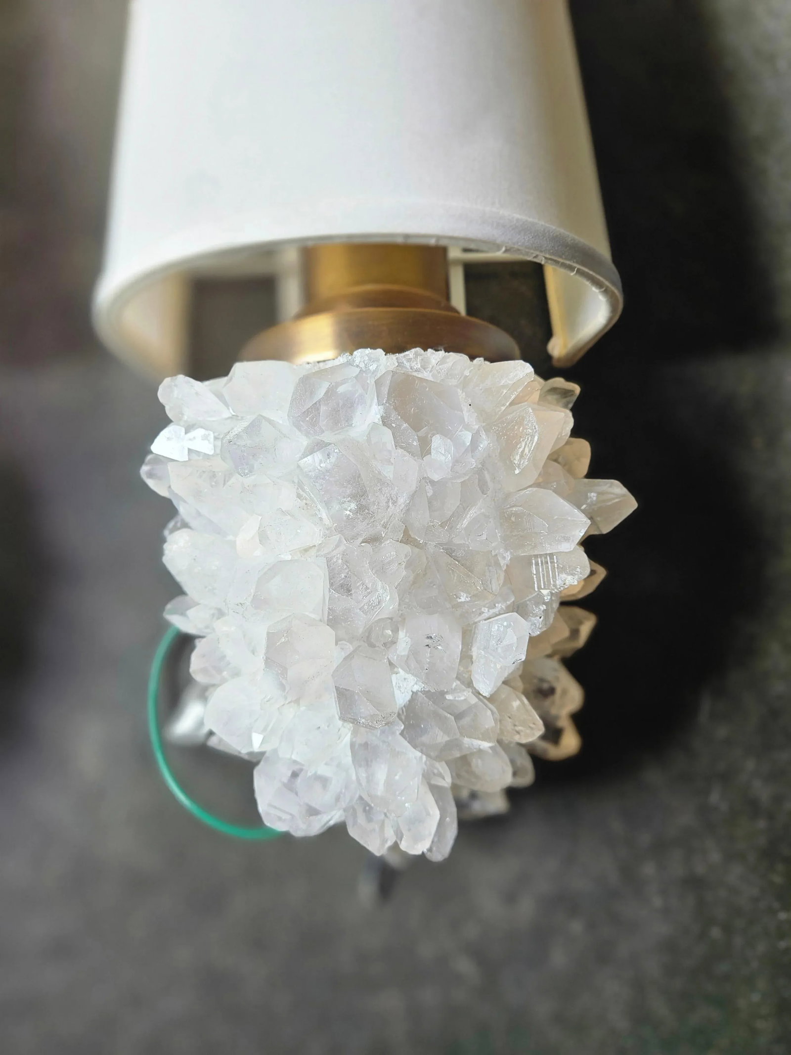 Michael Studios Roclk Quartz Sconces - a Pair - 9