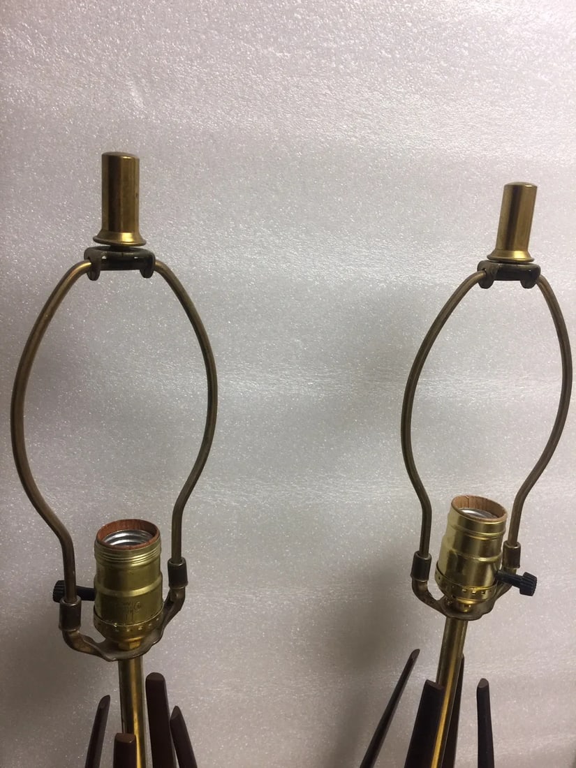 Mid 20th Century Mid-Century Modern Lamps - a Pair - 6