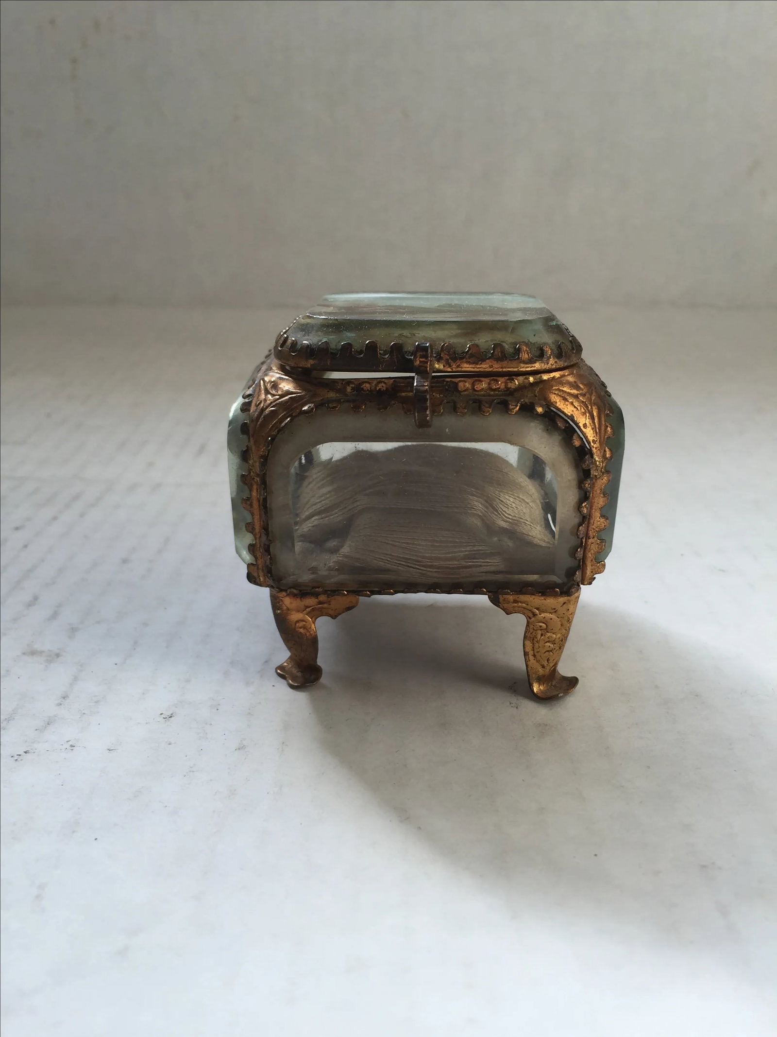 Antique Alsatian Souvenir Ring Box - 3